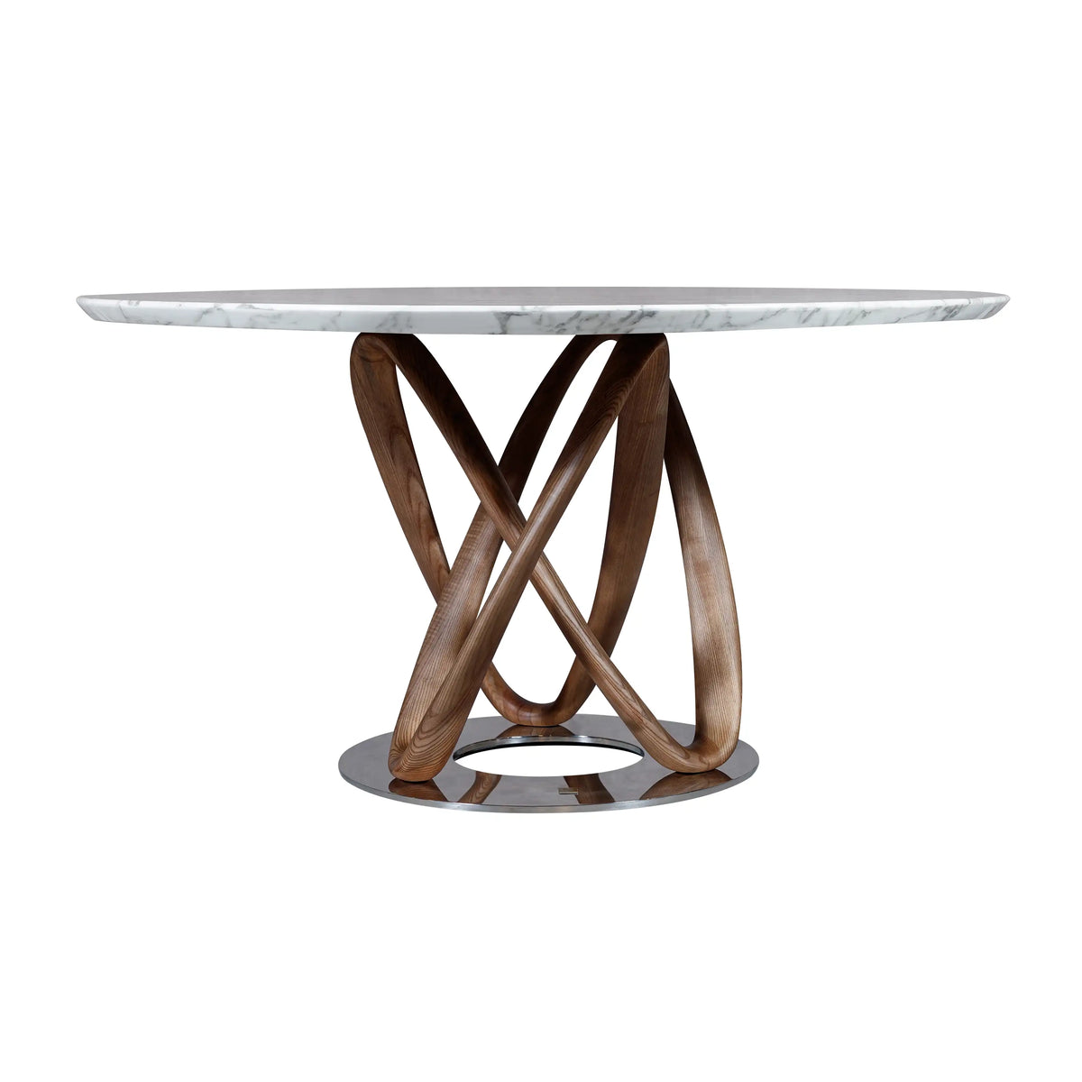 Percy Round Marble Dining Table – Koala Living