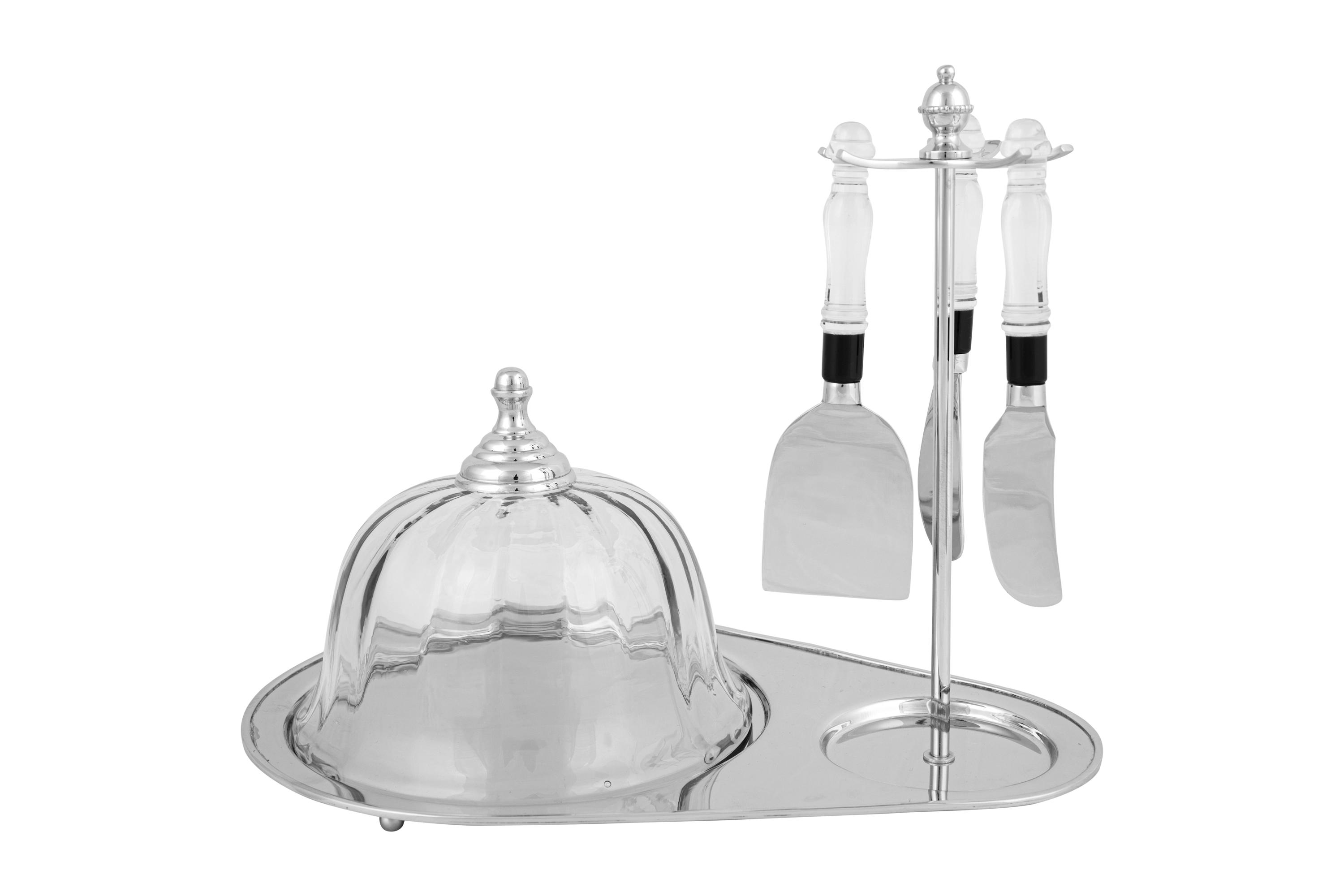 Beth Dome On Try W/Cutlery-Small