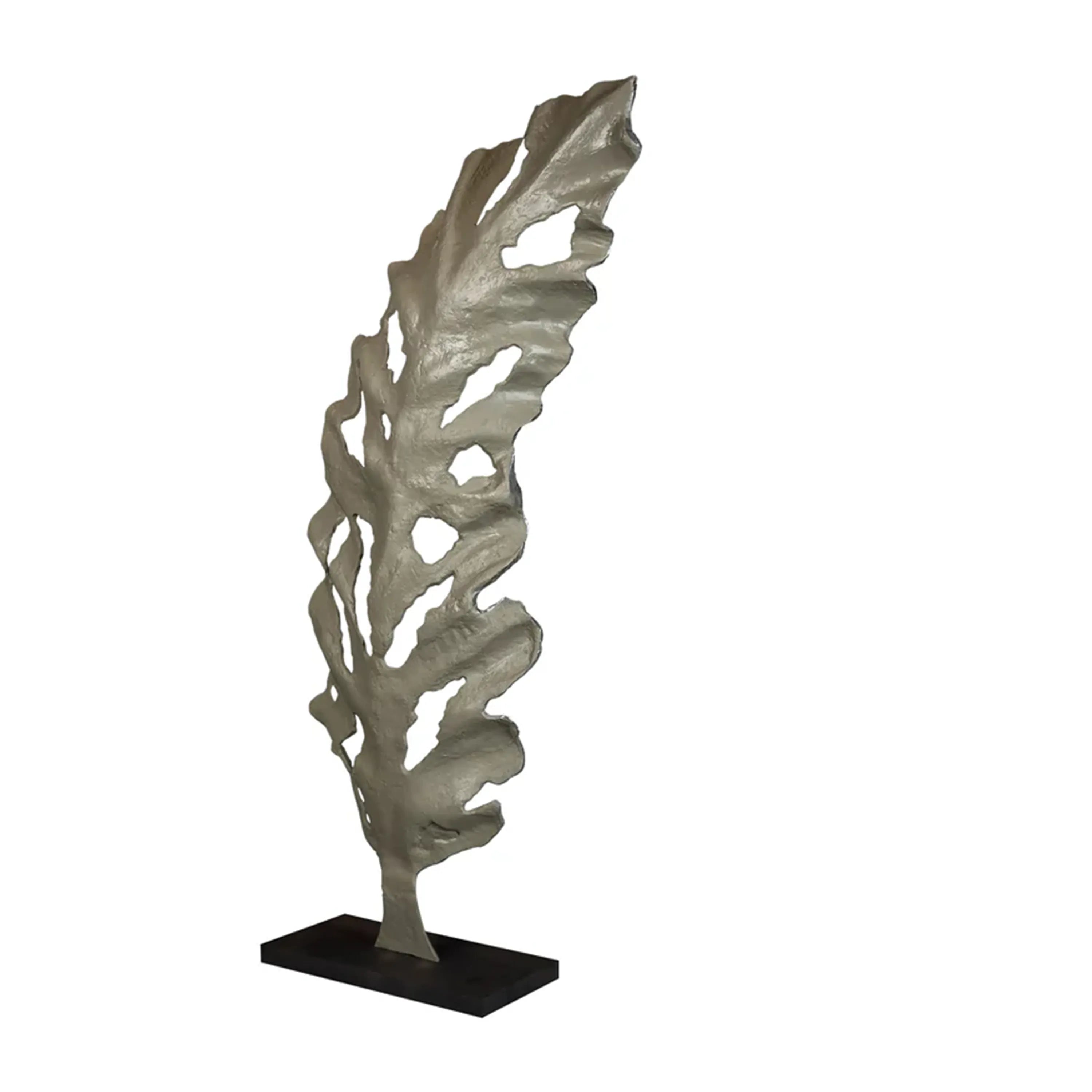 Tropical Leaf Statue Large
