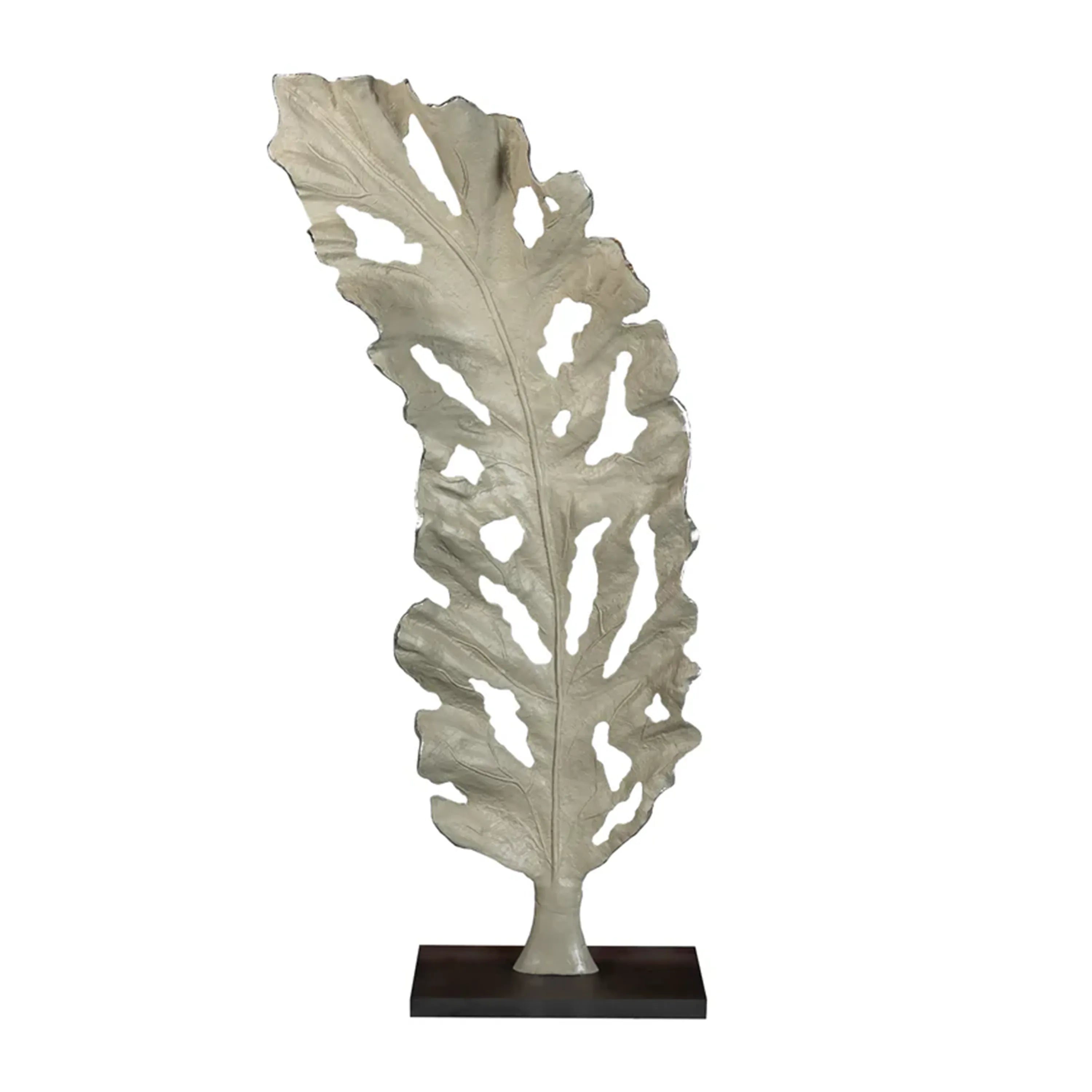 Tropical Leaf Statue Large