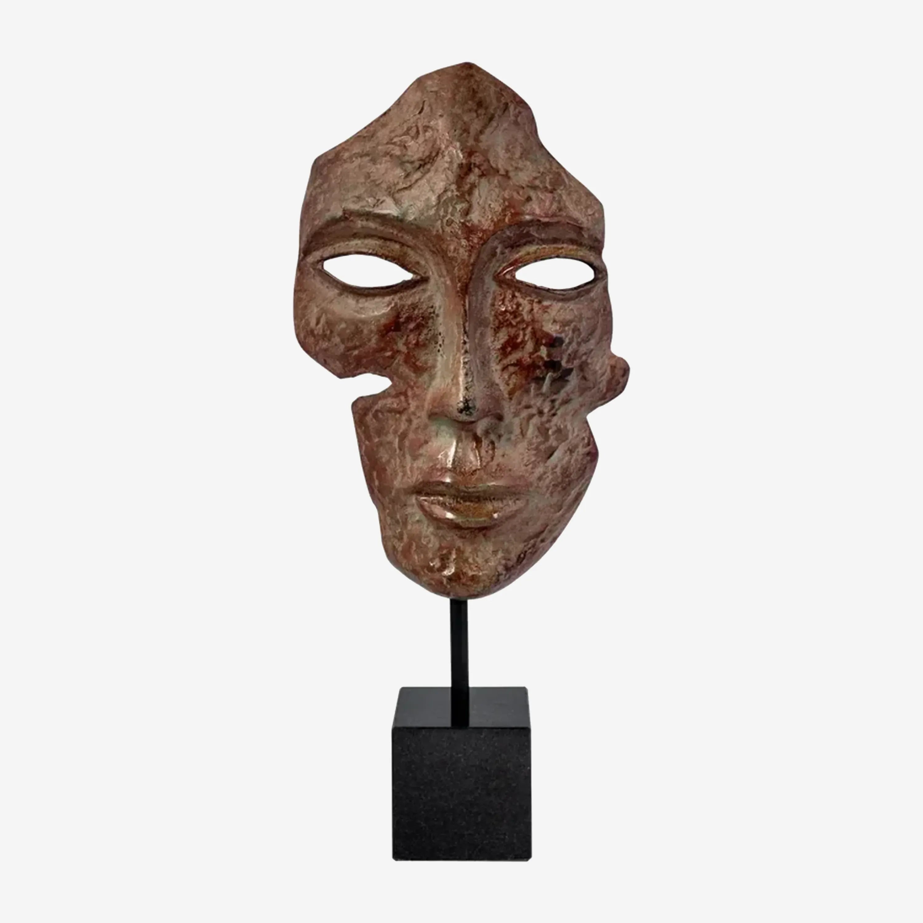 Amadi Abstract Face Brown