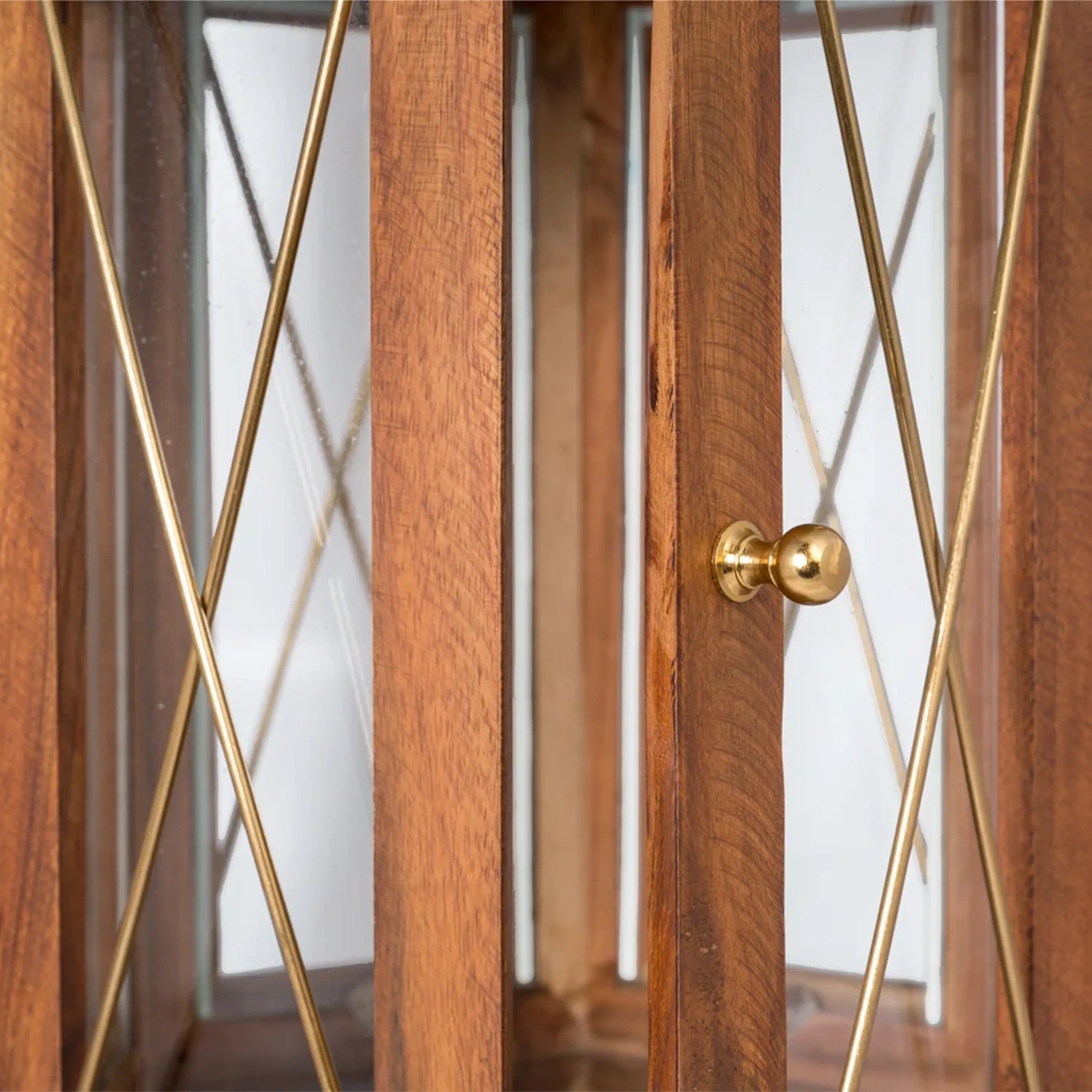 Heptagon Wooden Lantern