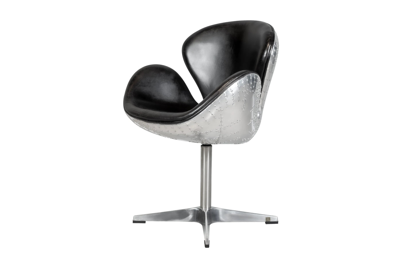 Aviator Desk Chair Vitage Black Koala Living