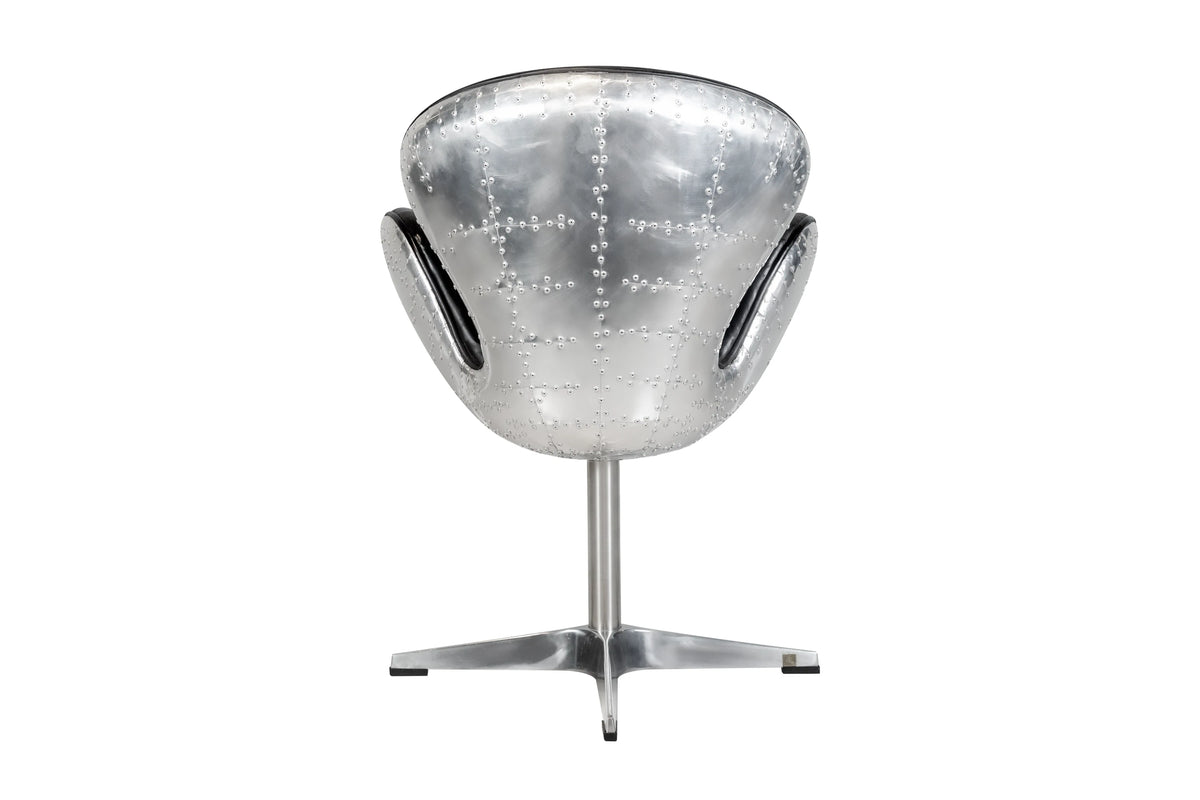 Aviator Desk Chair Vitage Black Koala Living