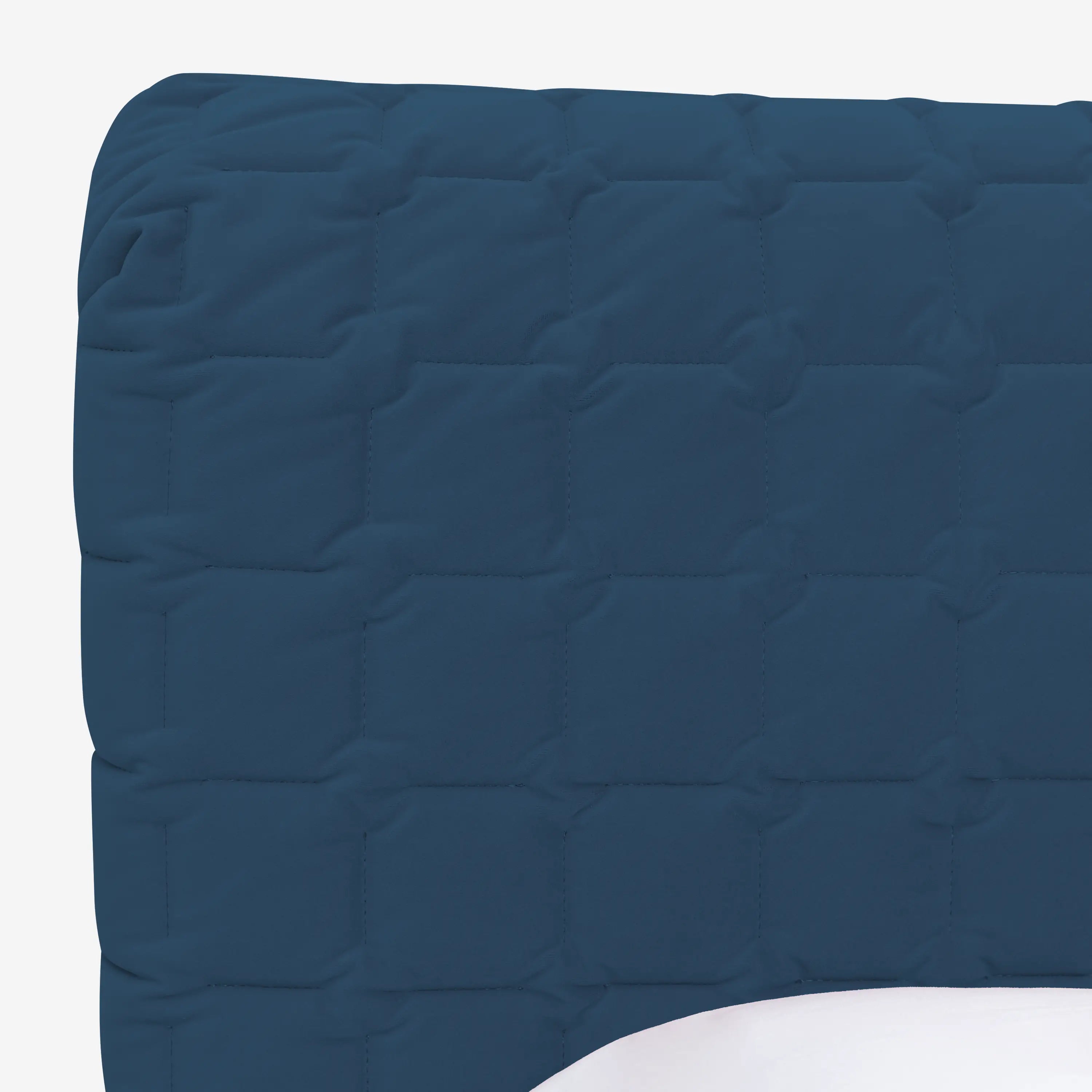 Meline Queen Bed-Blue