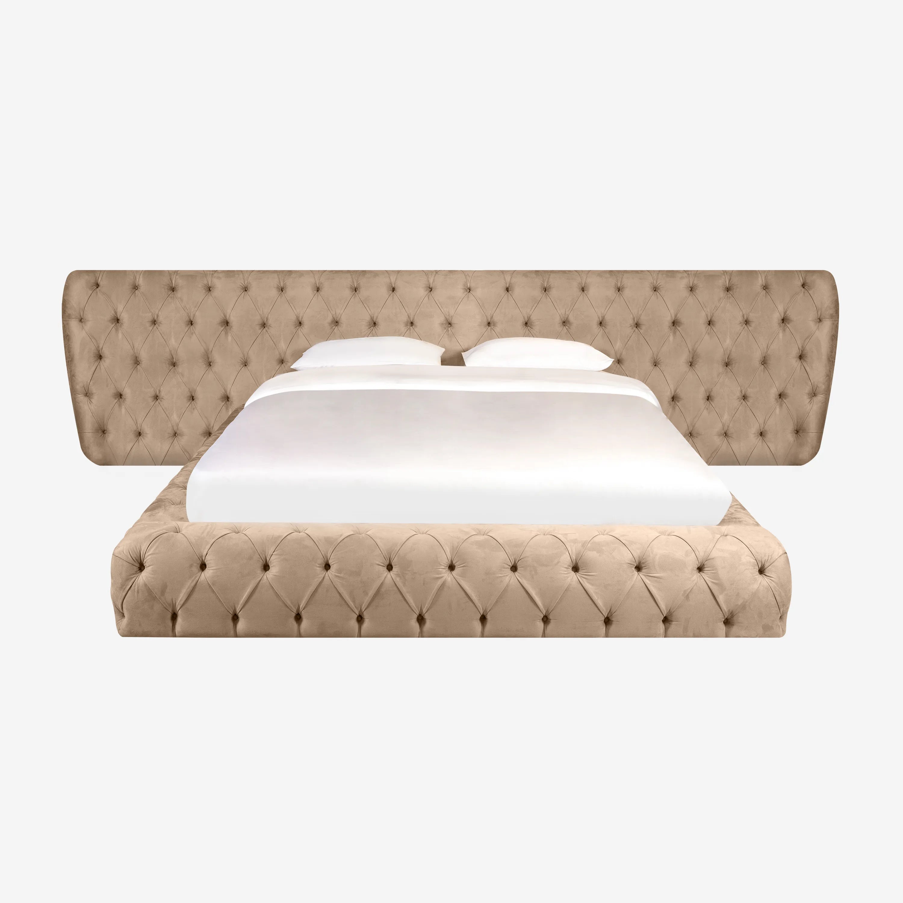 Avangarde Bed Super King Size-Beige
