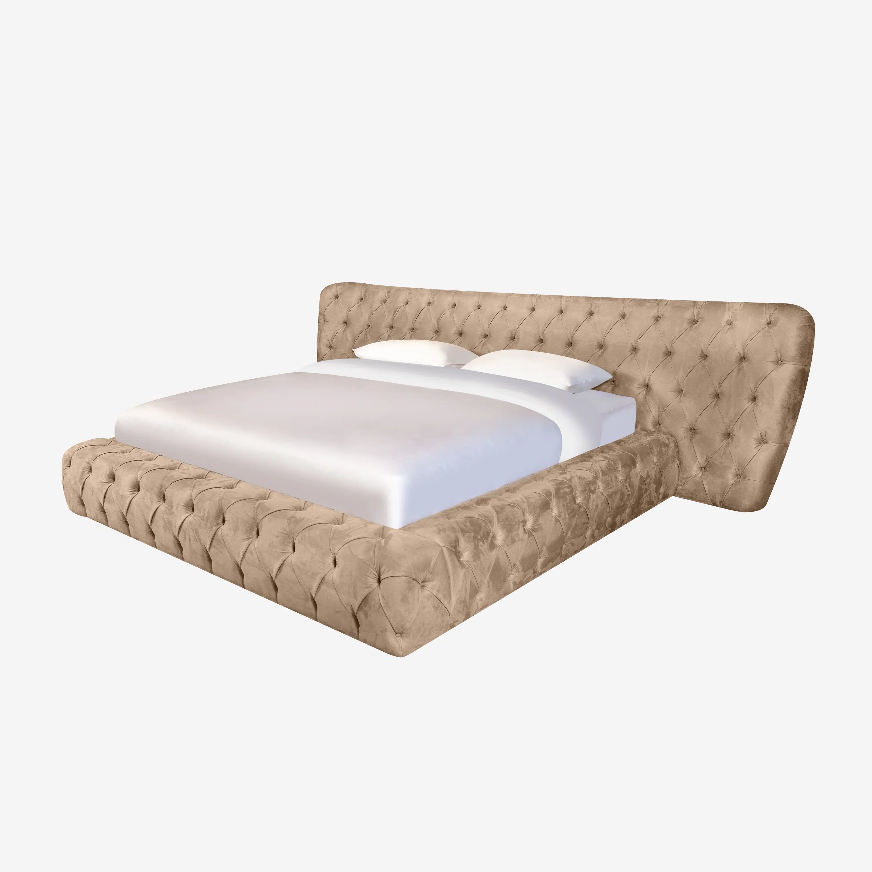 Avangarde Bed Super King Size-Beige