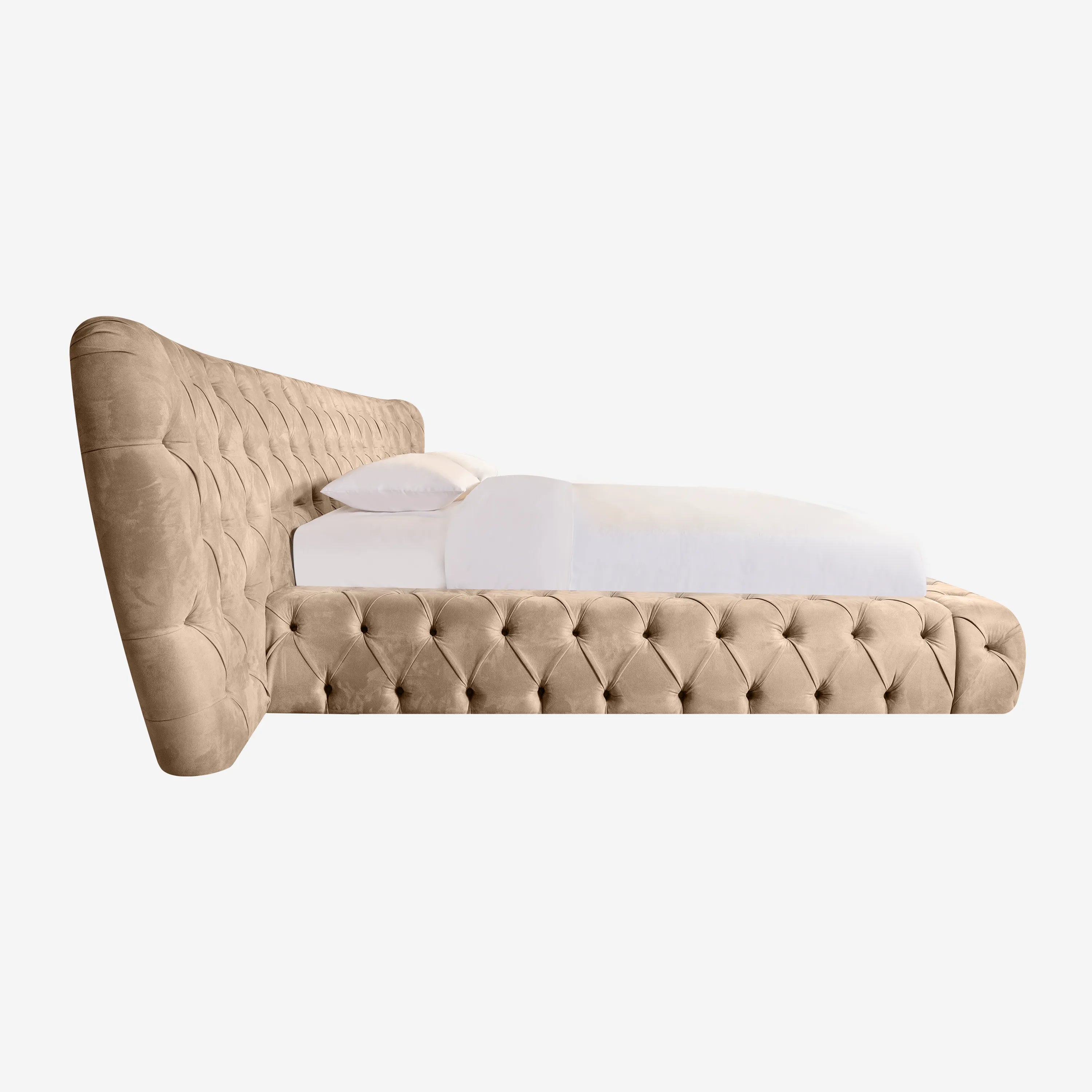 Avangarde Bed Super King Size-Beige