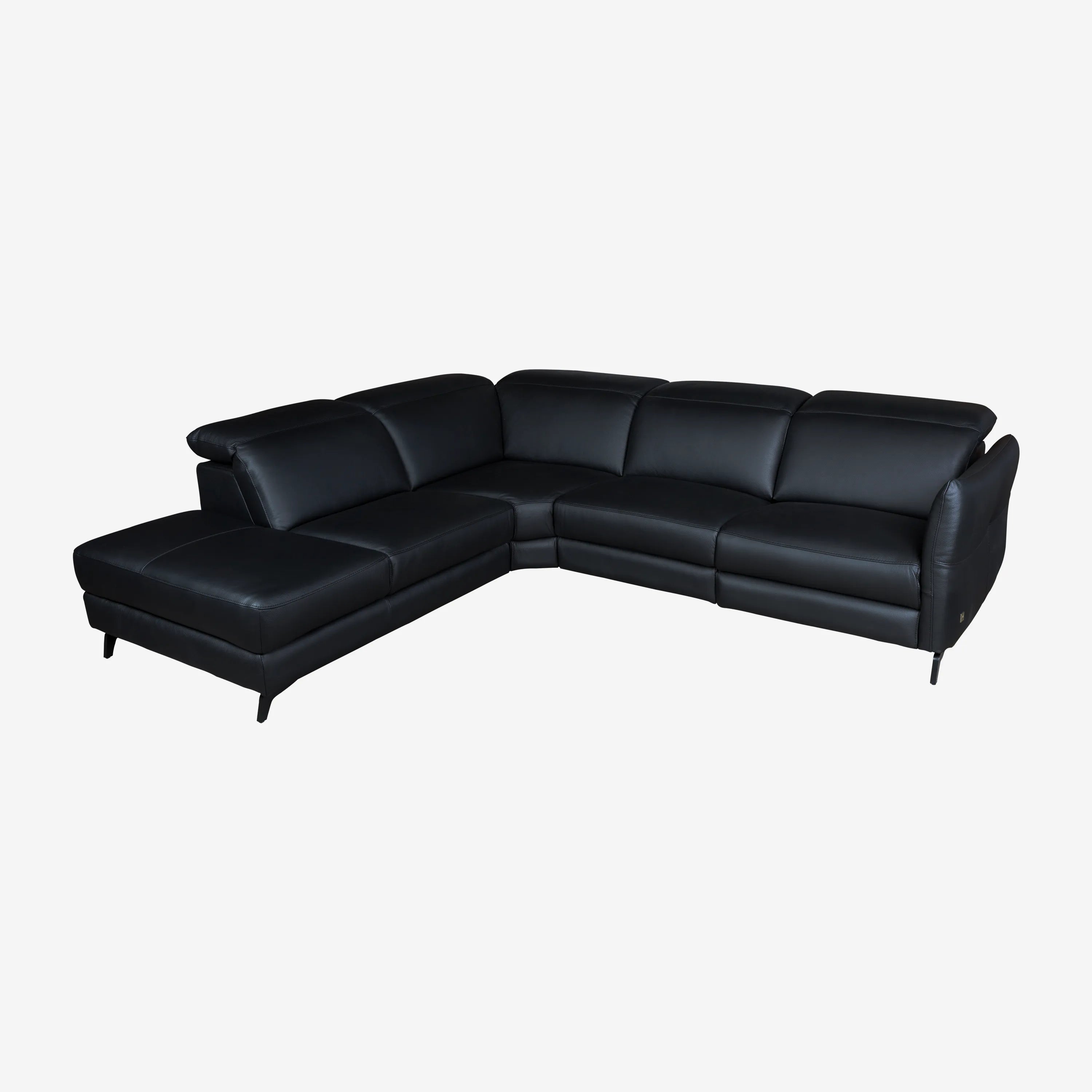 Emiliano Recliner Leather Sofa Left