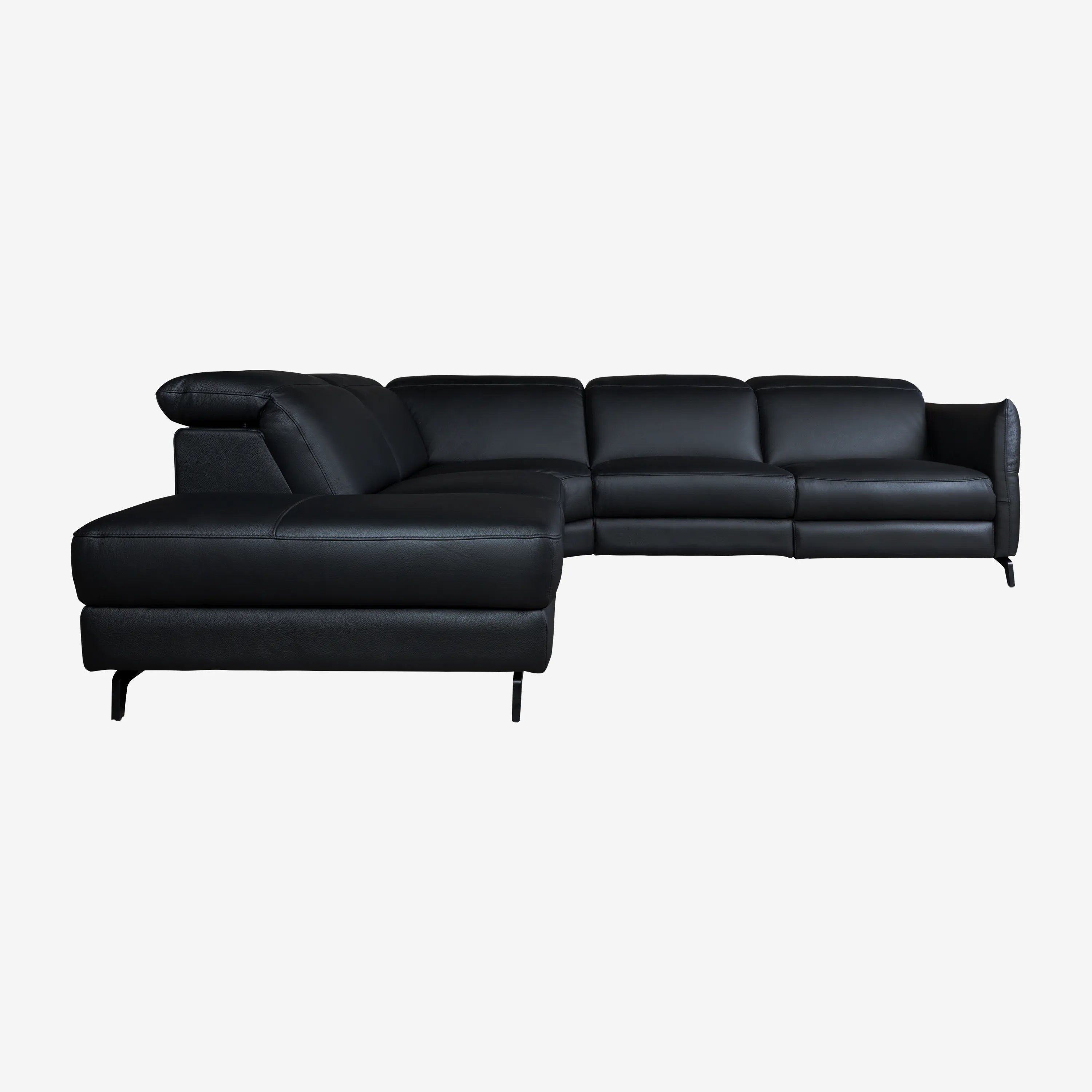 Emiliano Recliner Leather Sofa Left