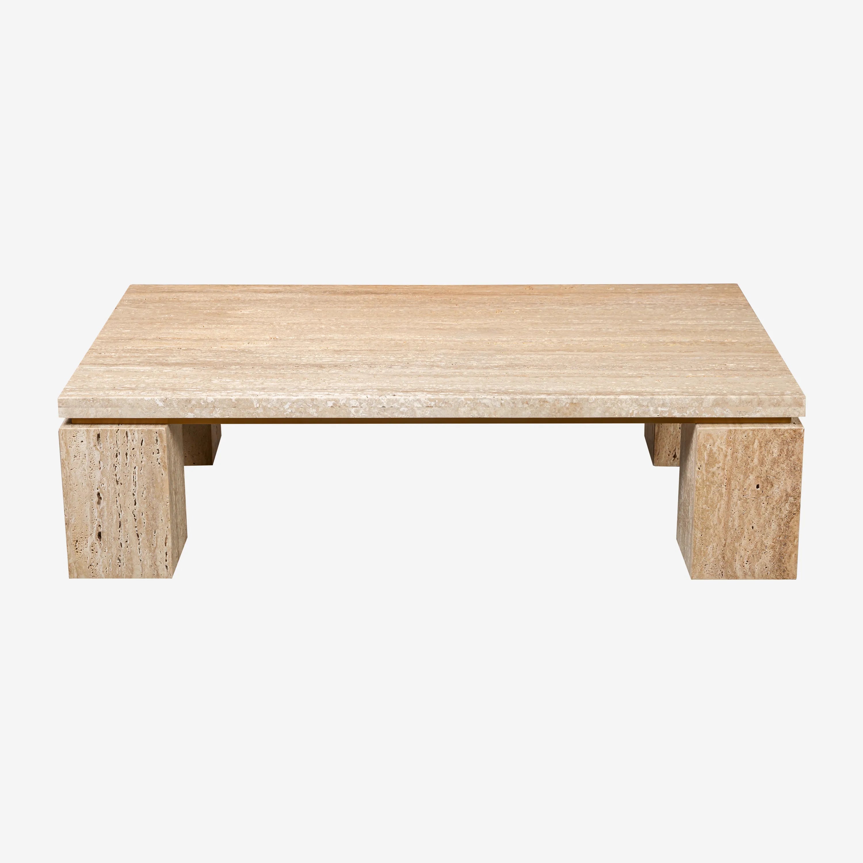 Travertine Marble Coffee Table