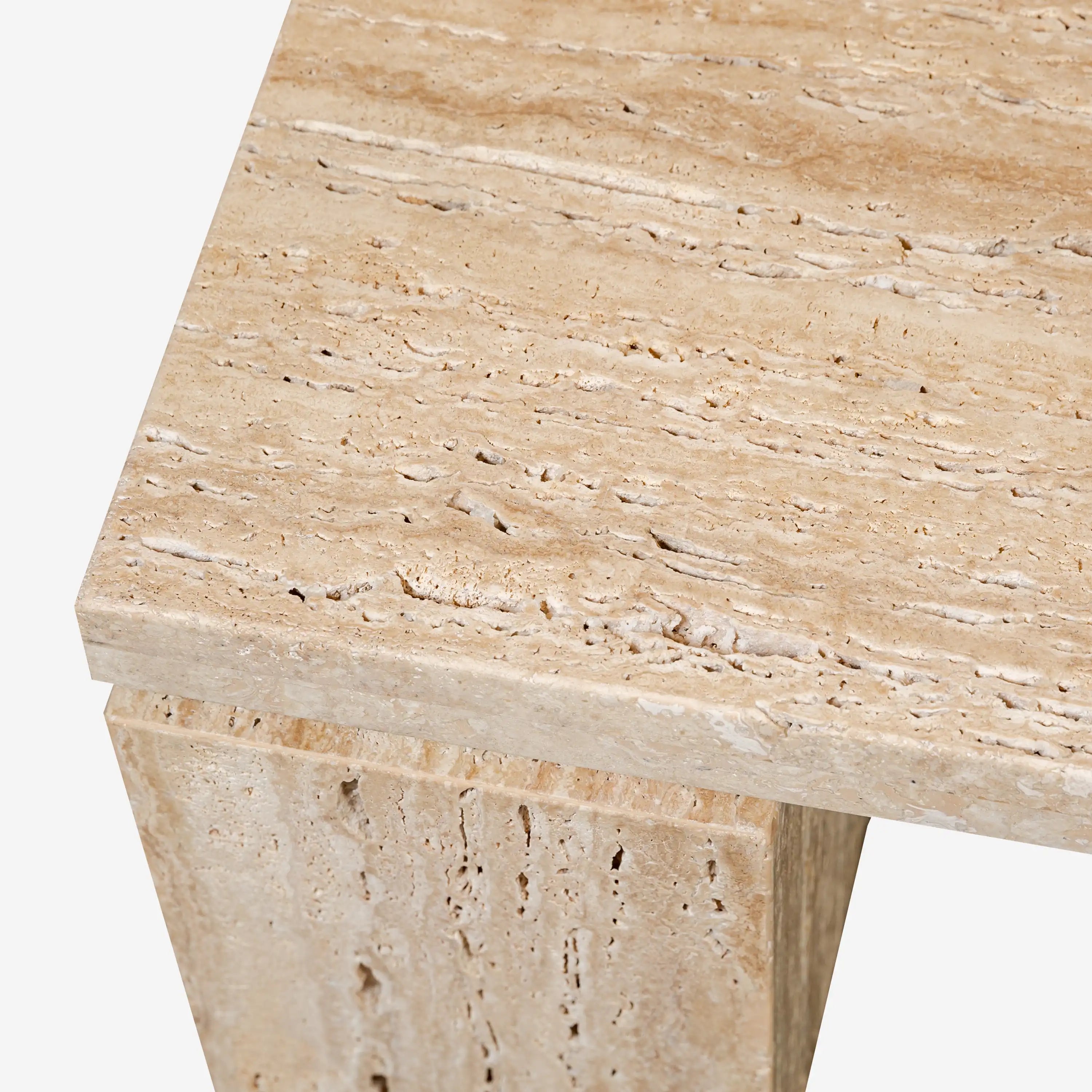 Travertine Marble Coffee Table