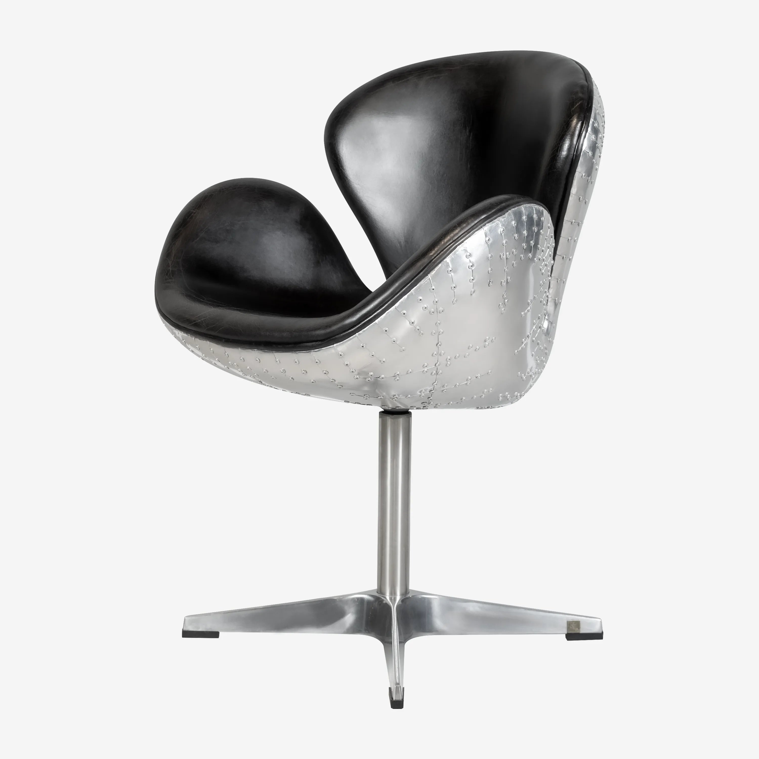 Aviator Desk Chair-Vitage Black
