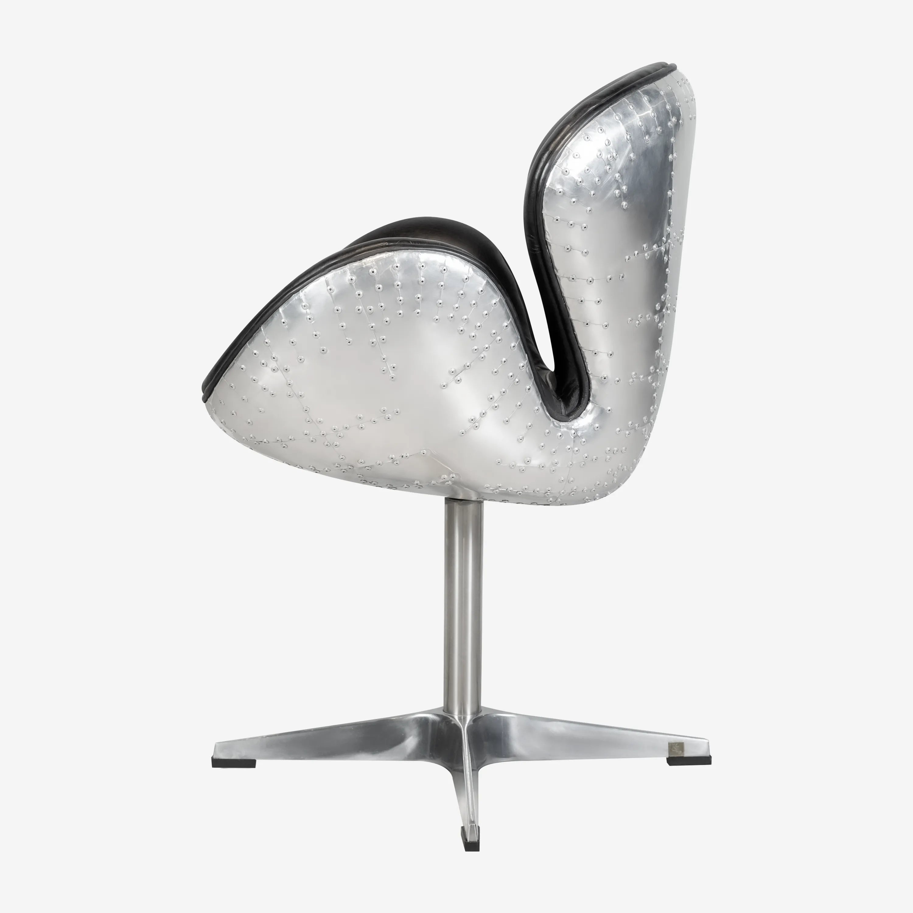 Aviator Desk Chair-Vitage Black