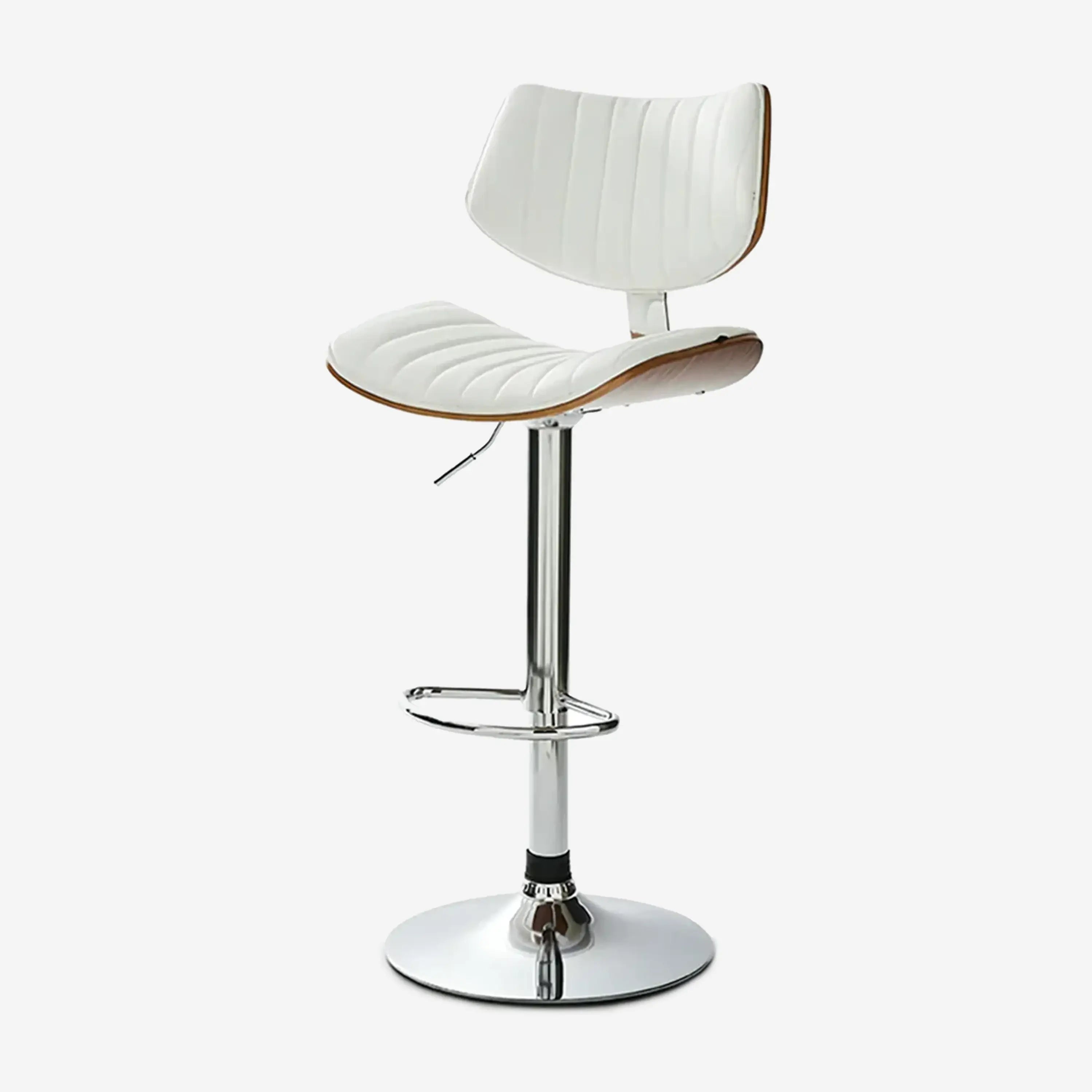 Alabaster Barstool White