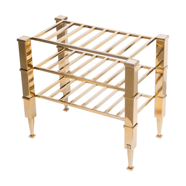 Gold wine rack sale