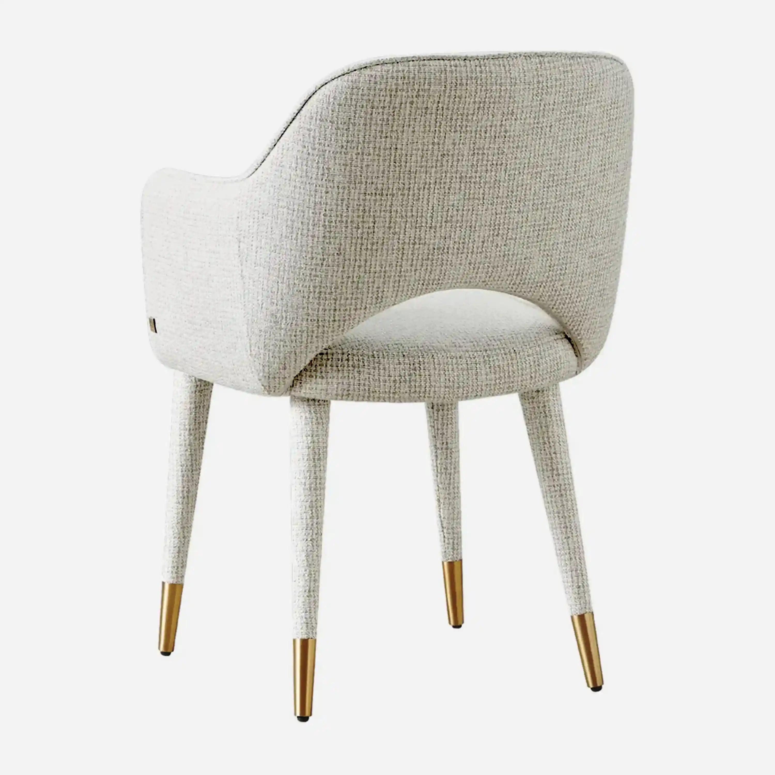 Adrianna Fabric Dining Chair-Grey