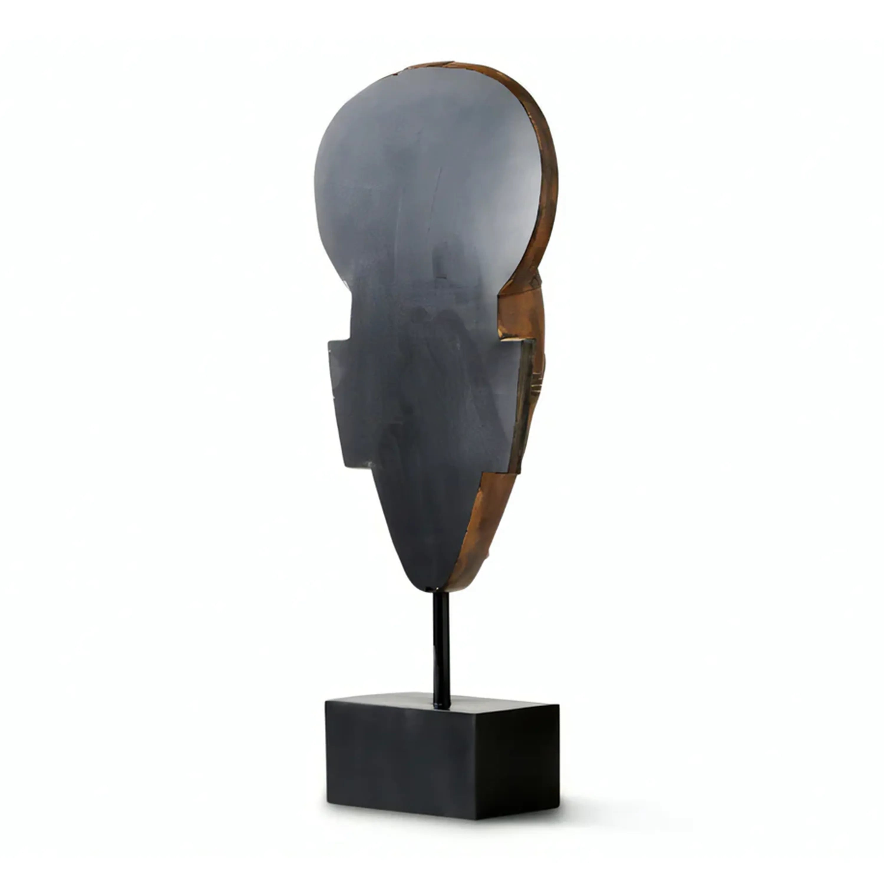 Tribal mask on stand