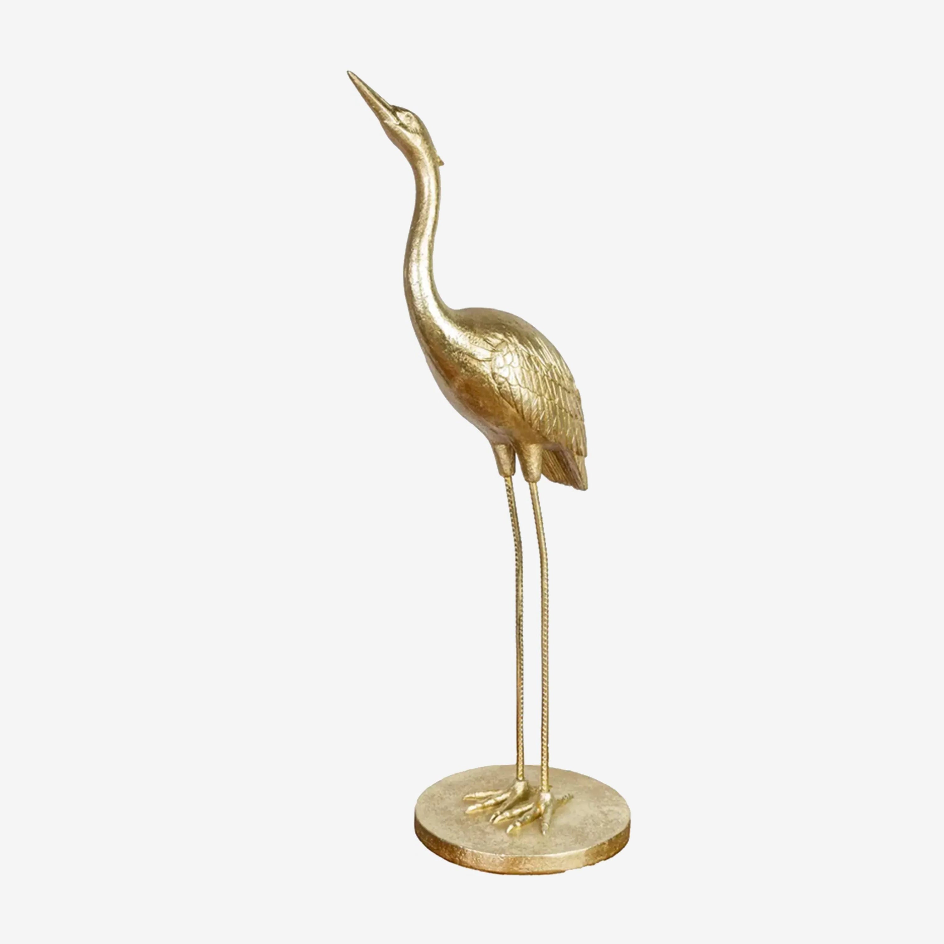 Gold Heron Decorative