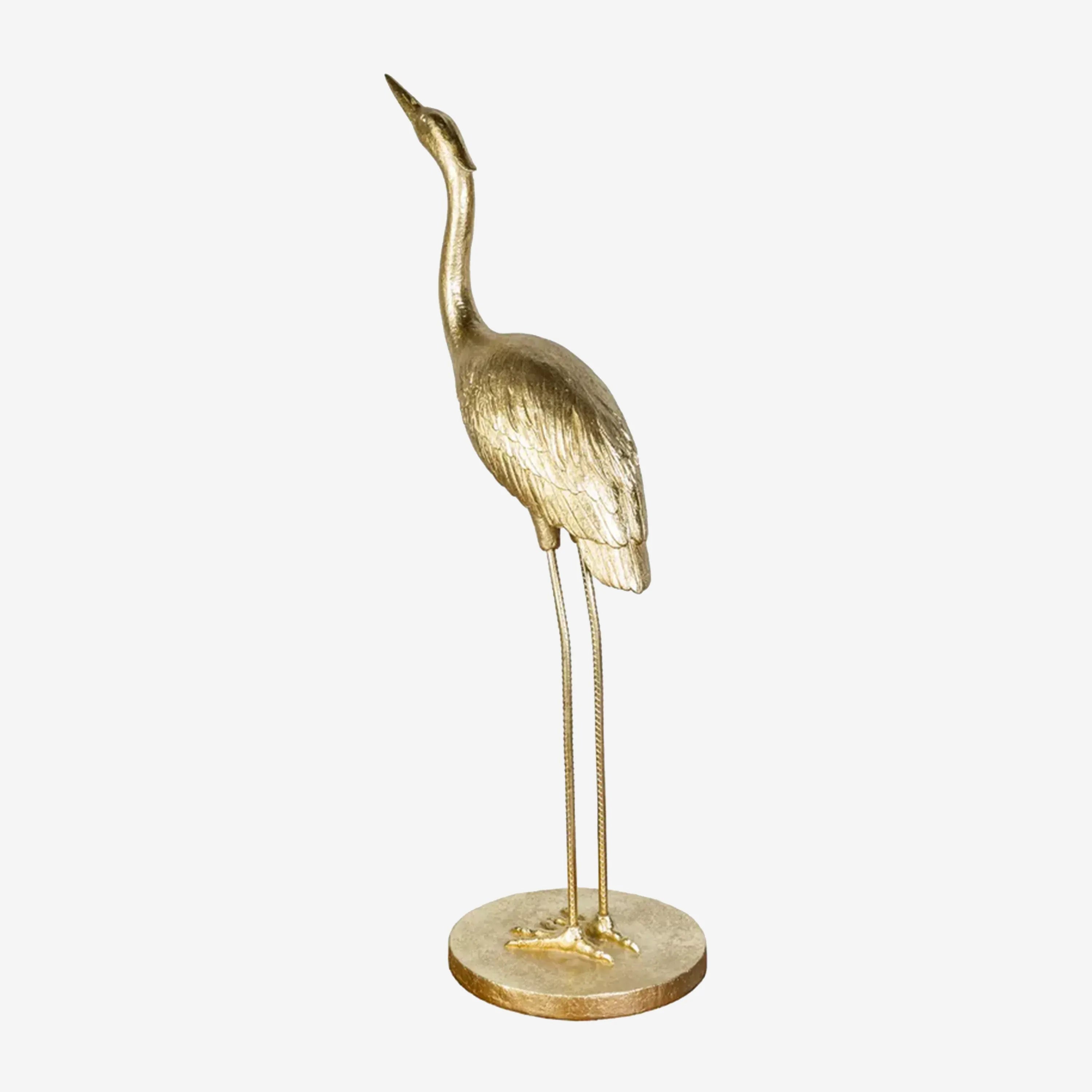 Gold Heron Decorative