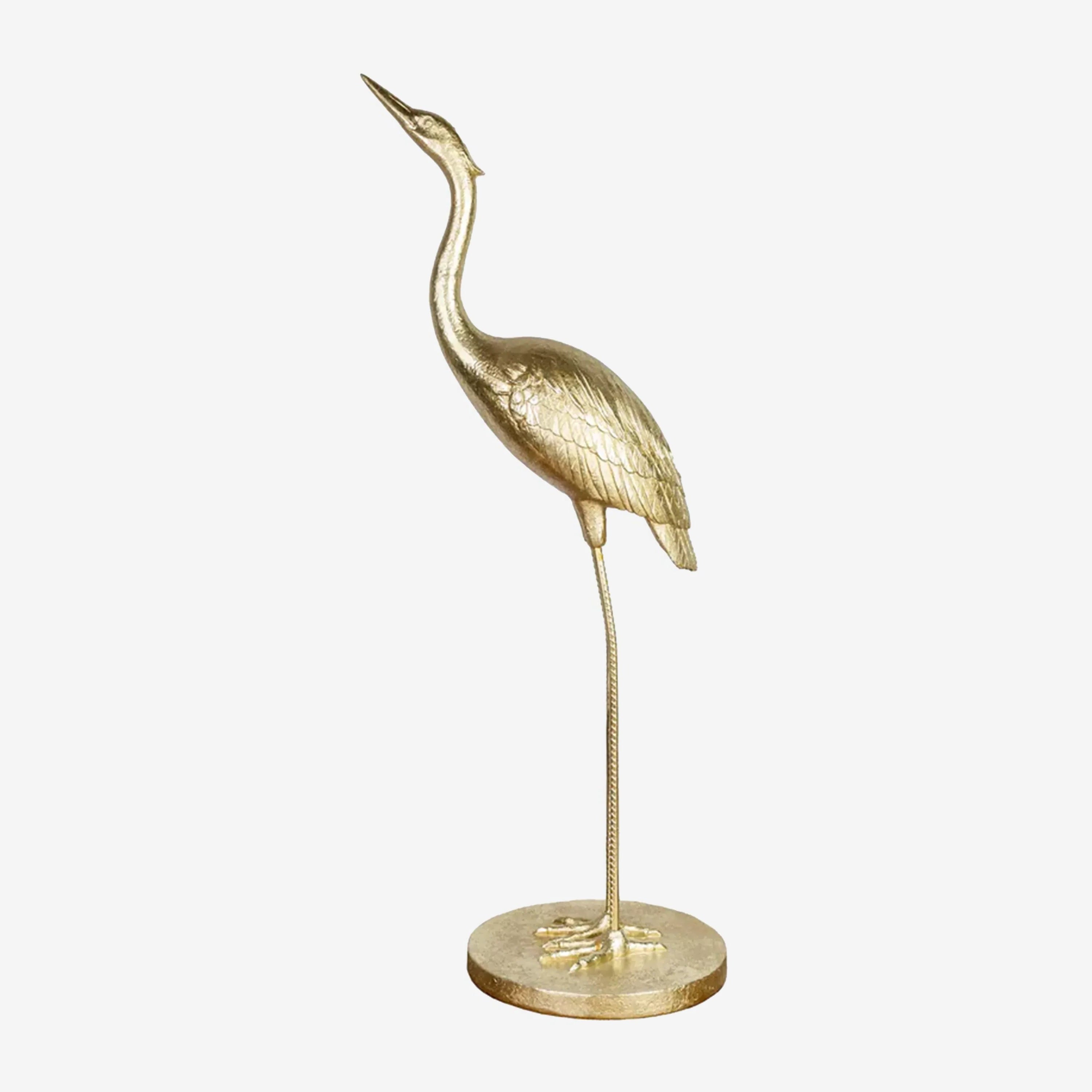 Gold Heron Decorative
