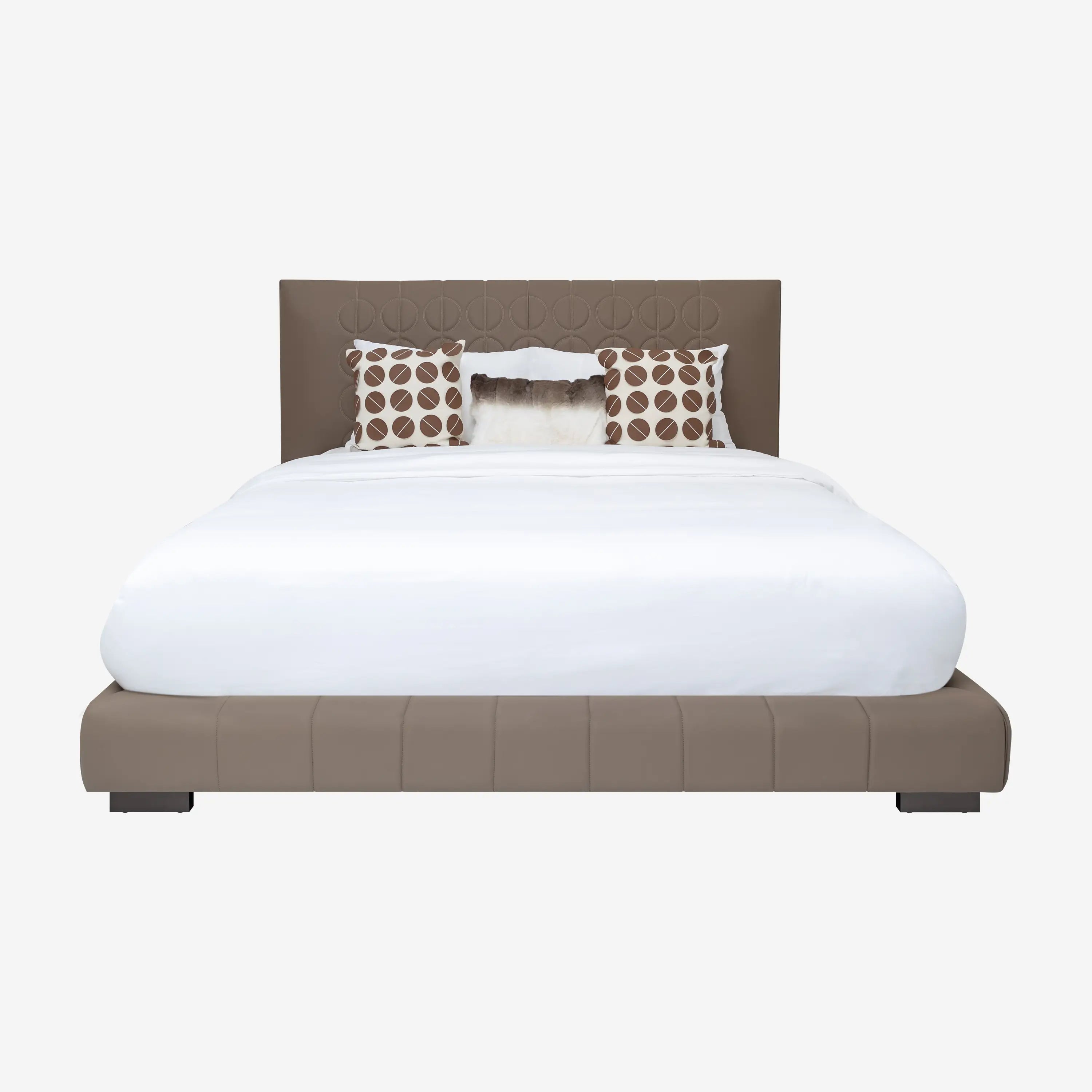 Brielle Leather Queen Bed