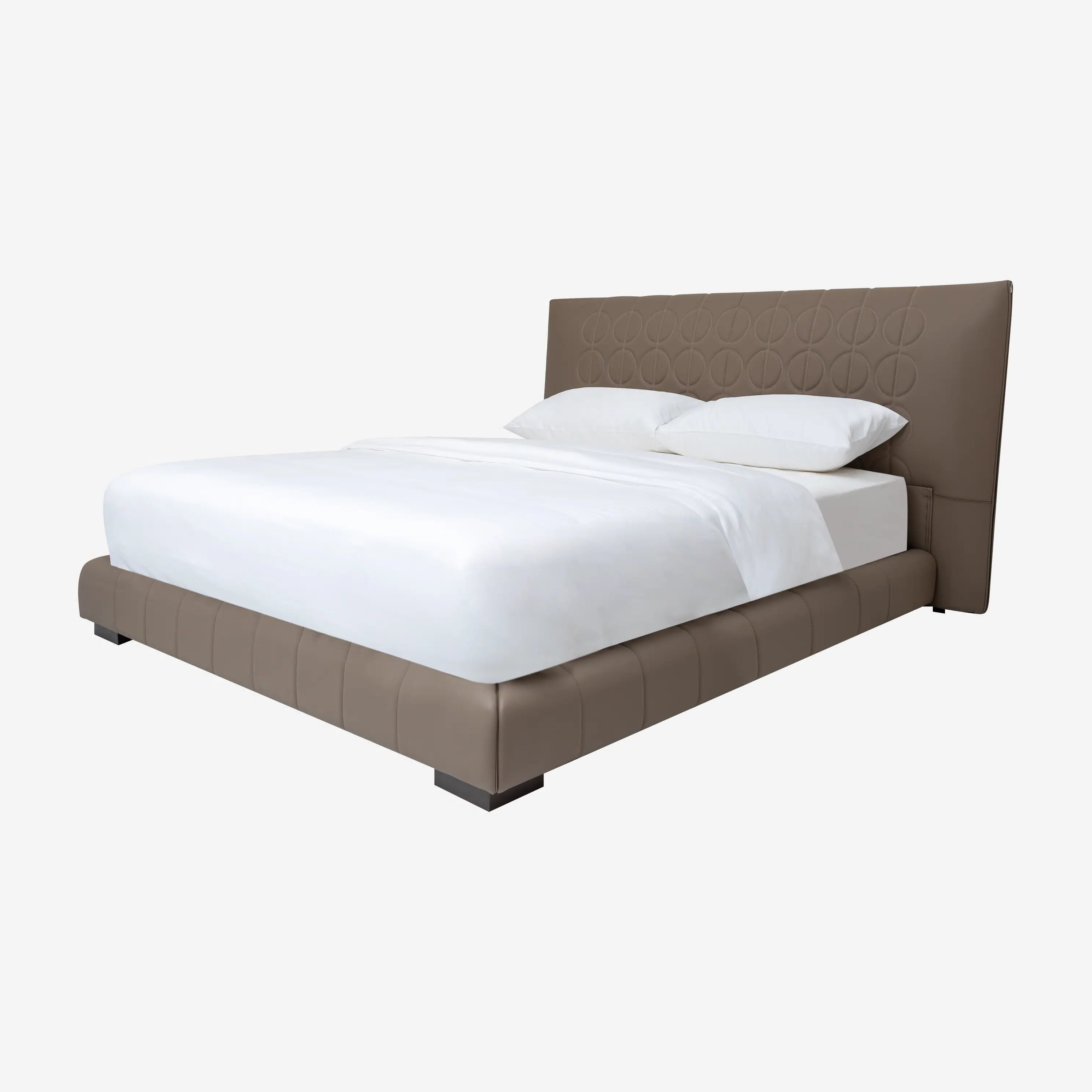 Brielle Leather King Bed