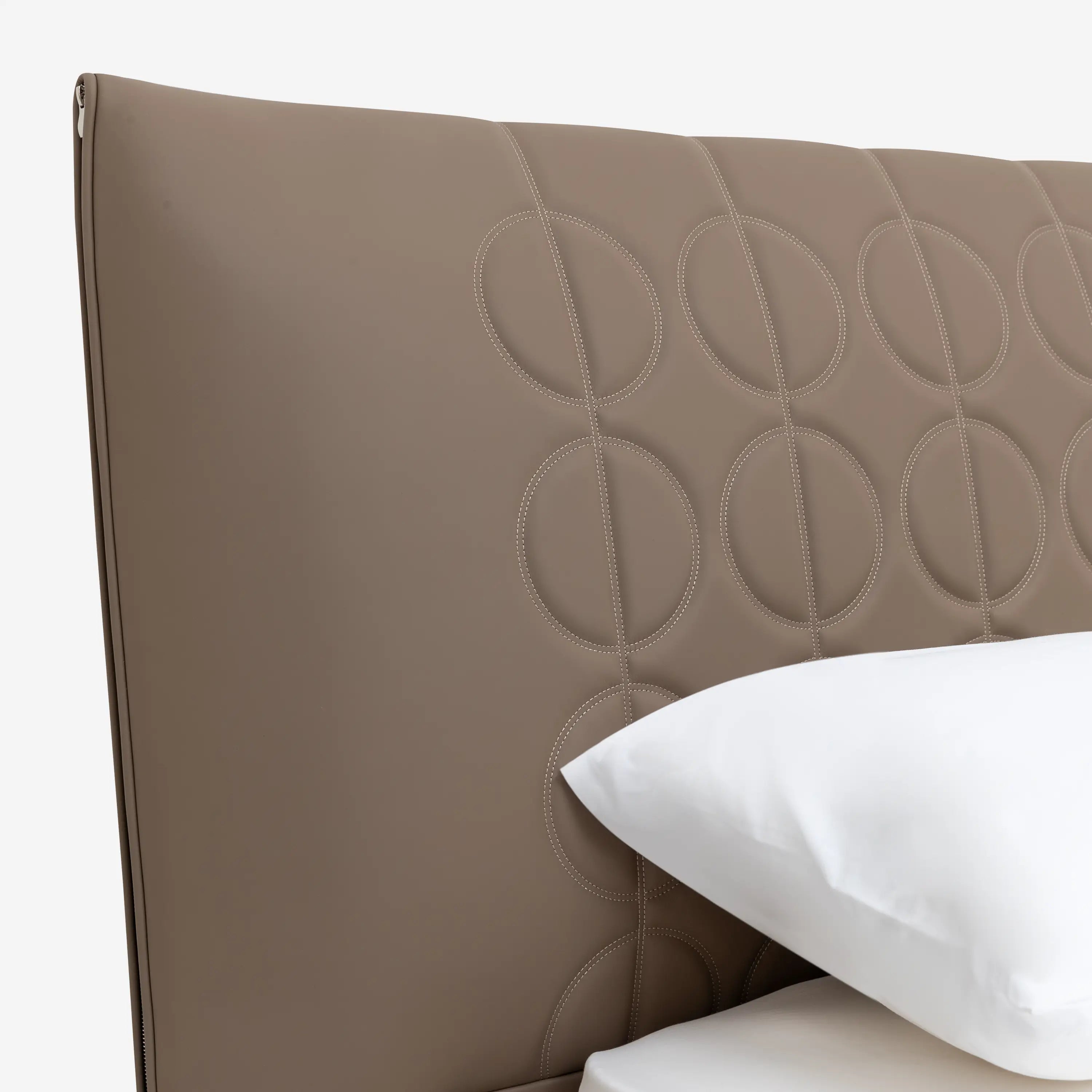 Brielle Leather Queen Bed