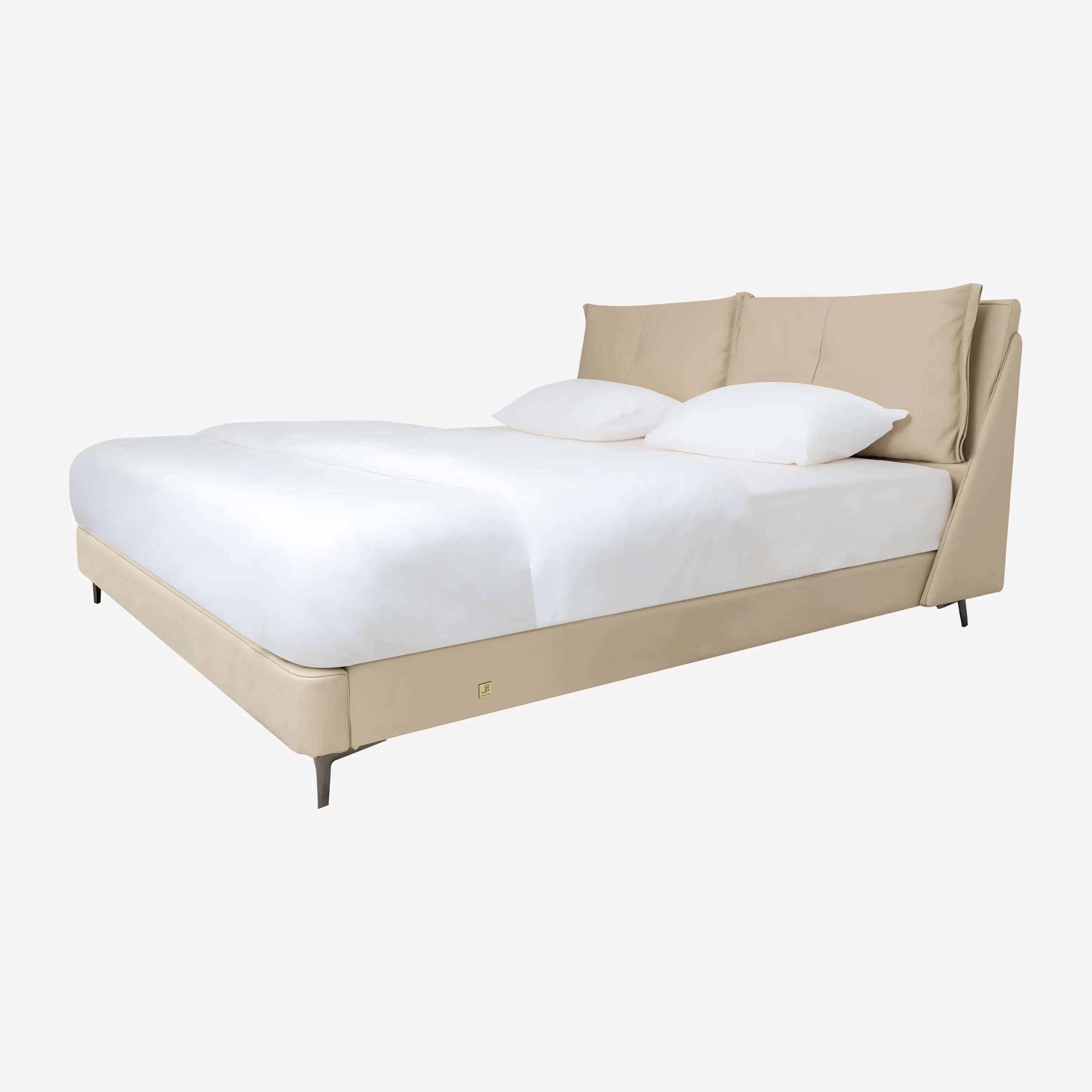 Miano Leather Bed Super King Size