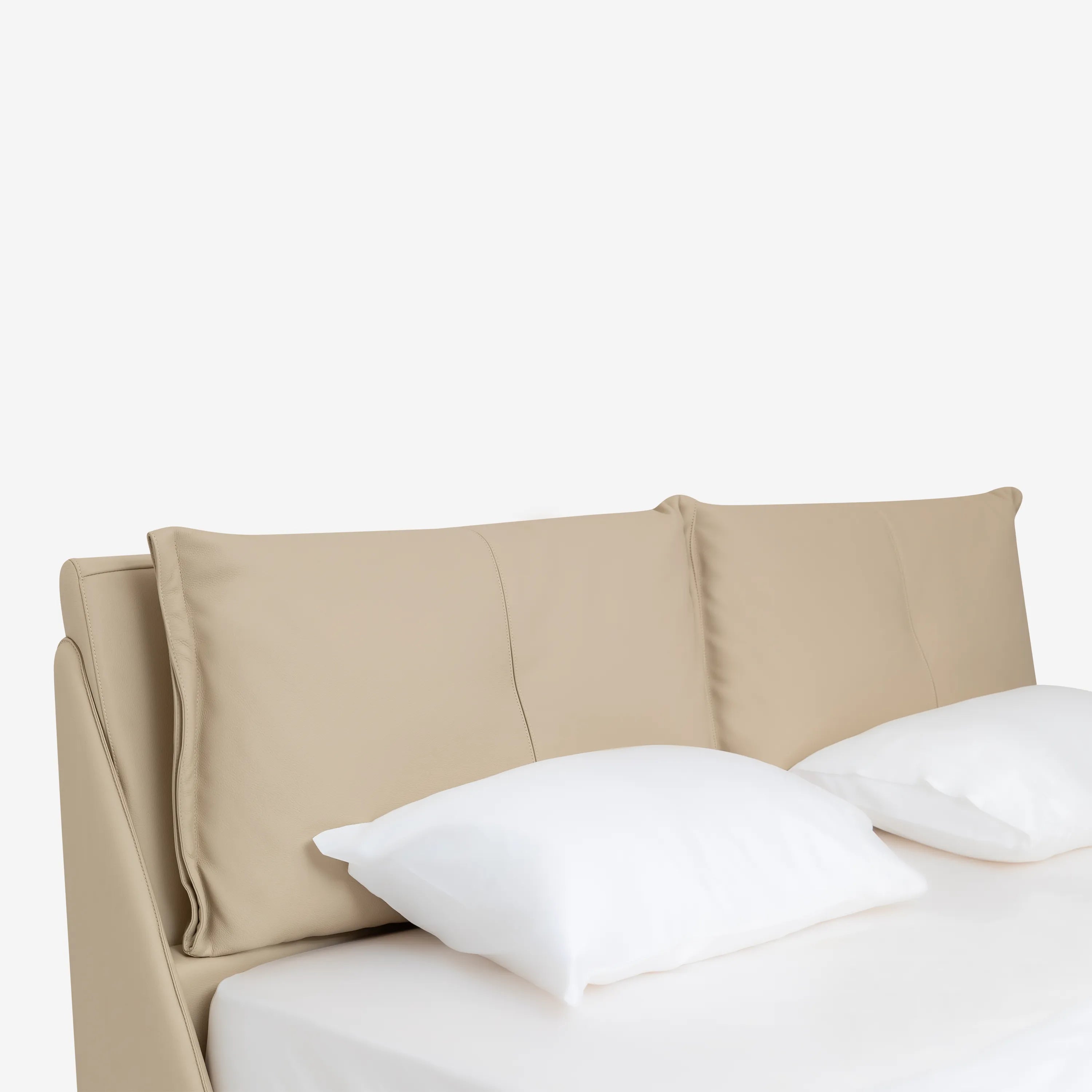 Miano Leather Bed Queen Size