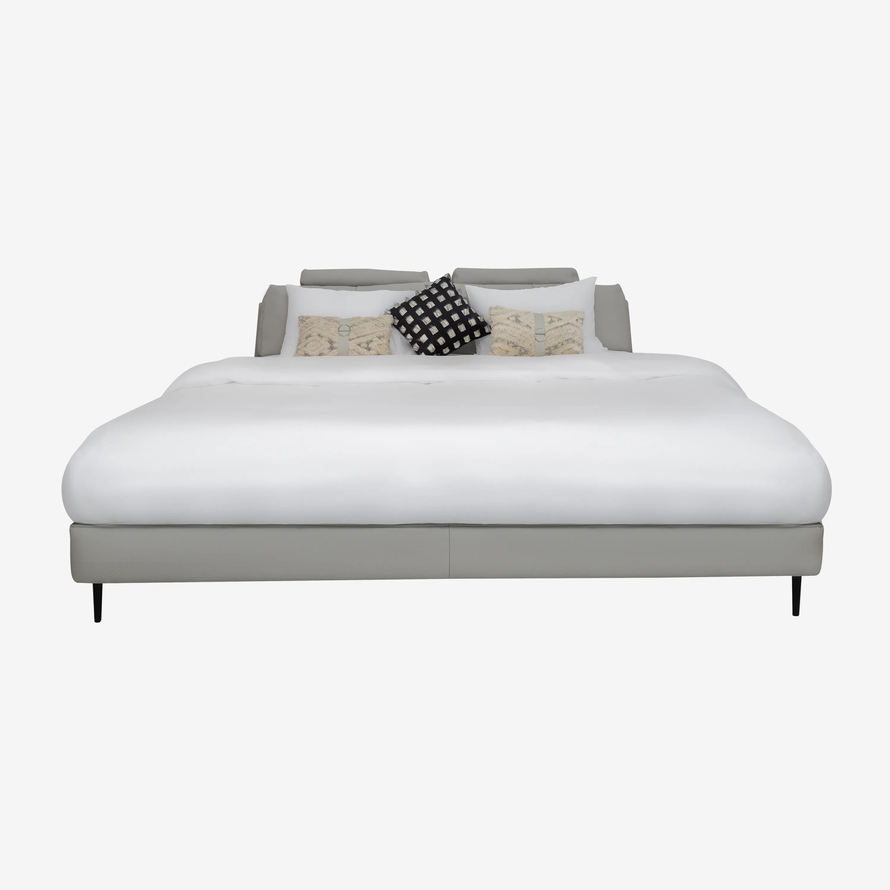 Rafaello Leather Bed Super King Size