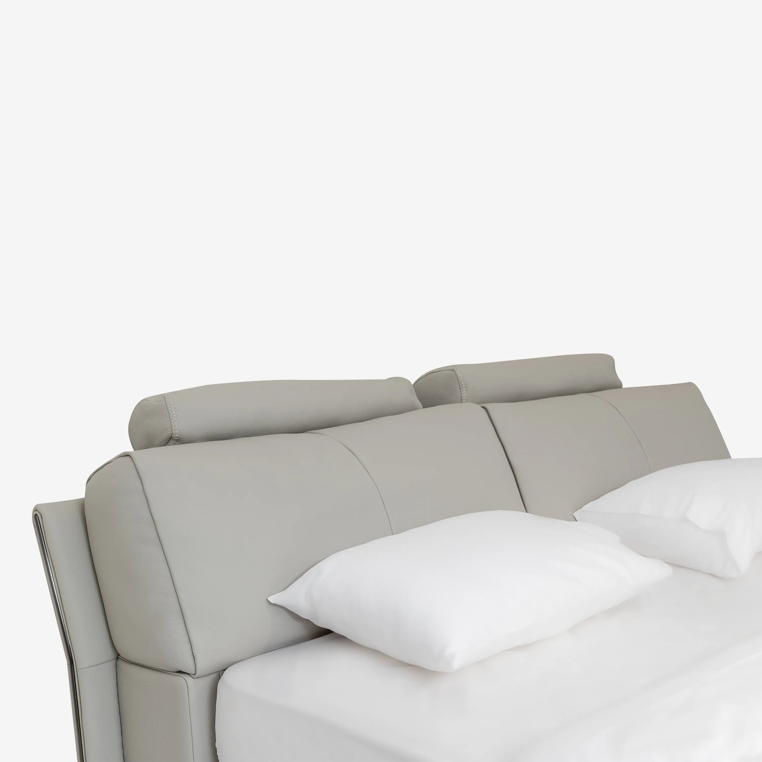 Rafaello Leather Bed Super King Size