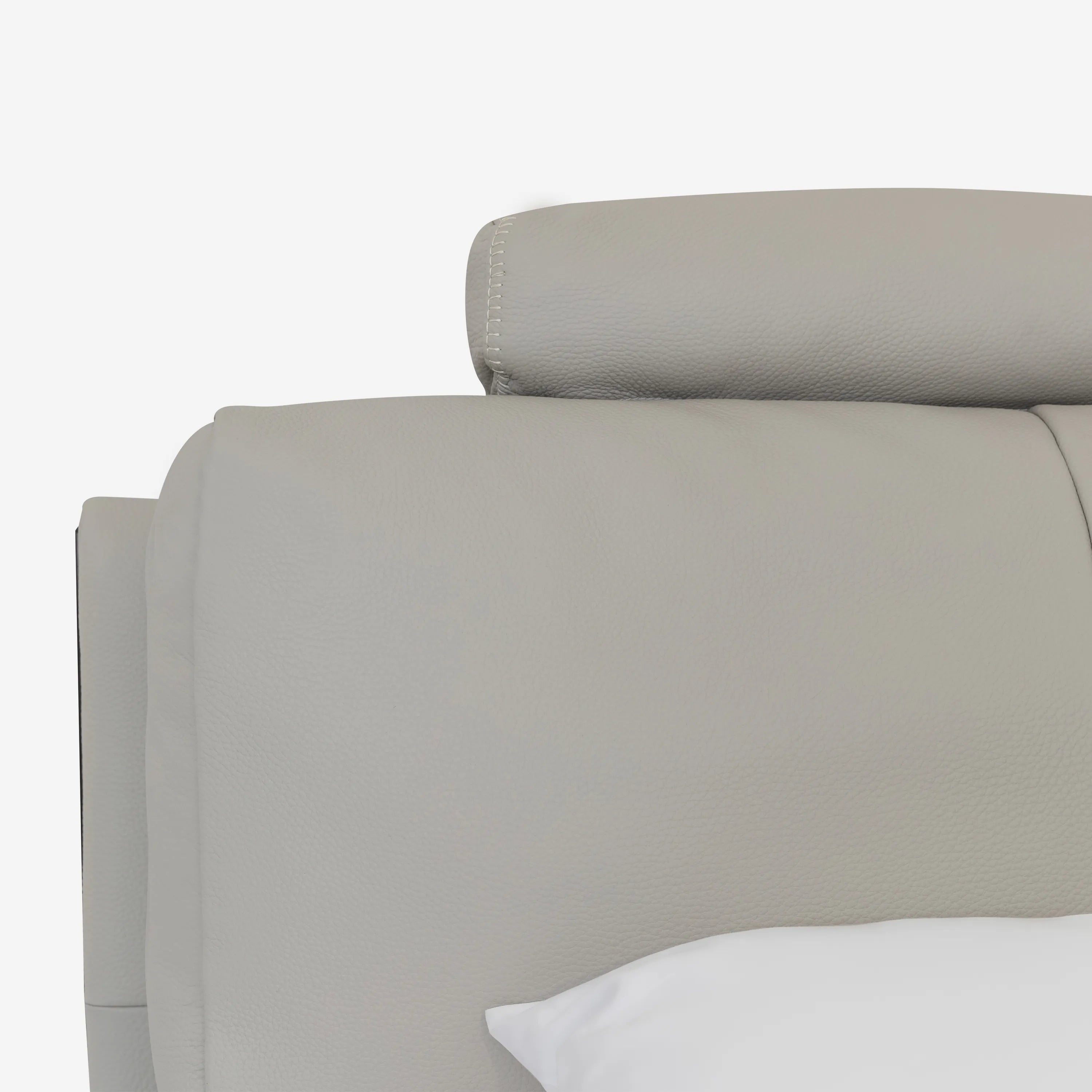 Rafaello Leather Bed Super King Size