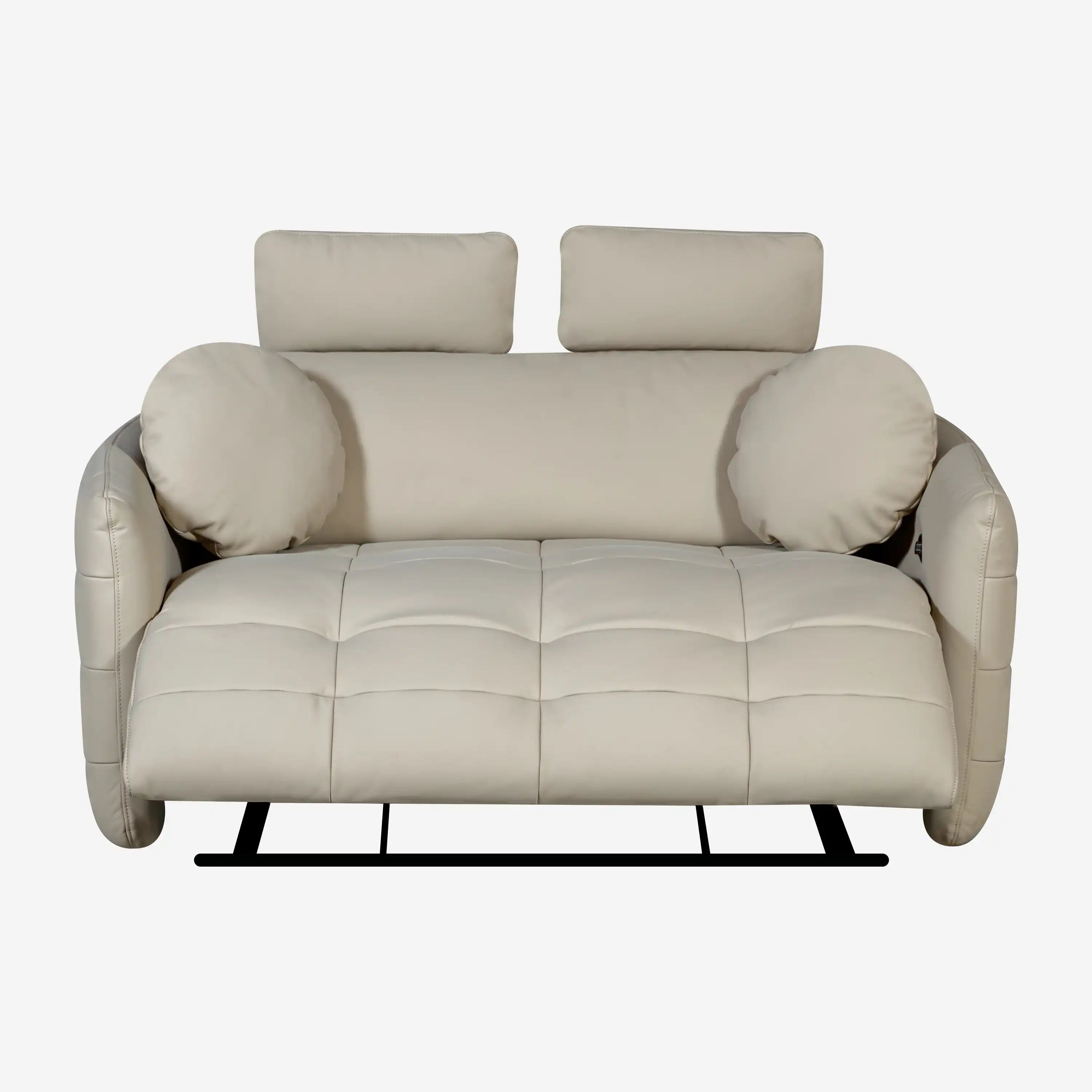 Graziosa 2 seater recliner Leather Sofa