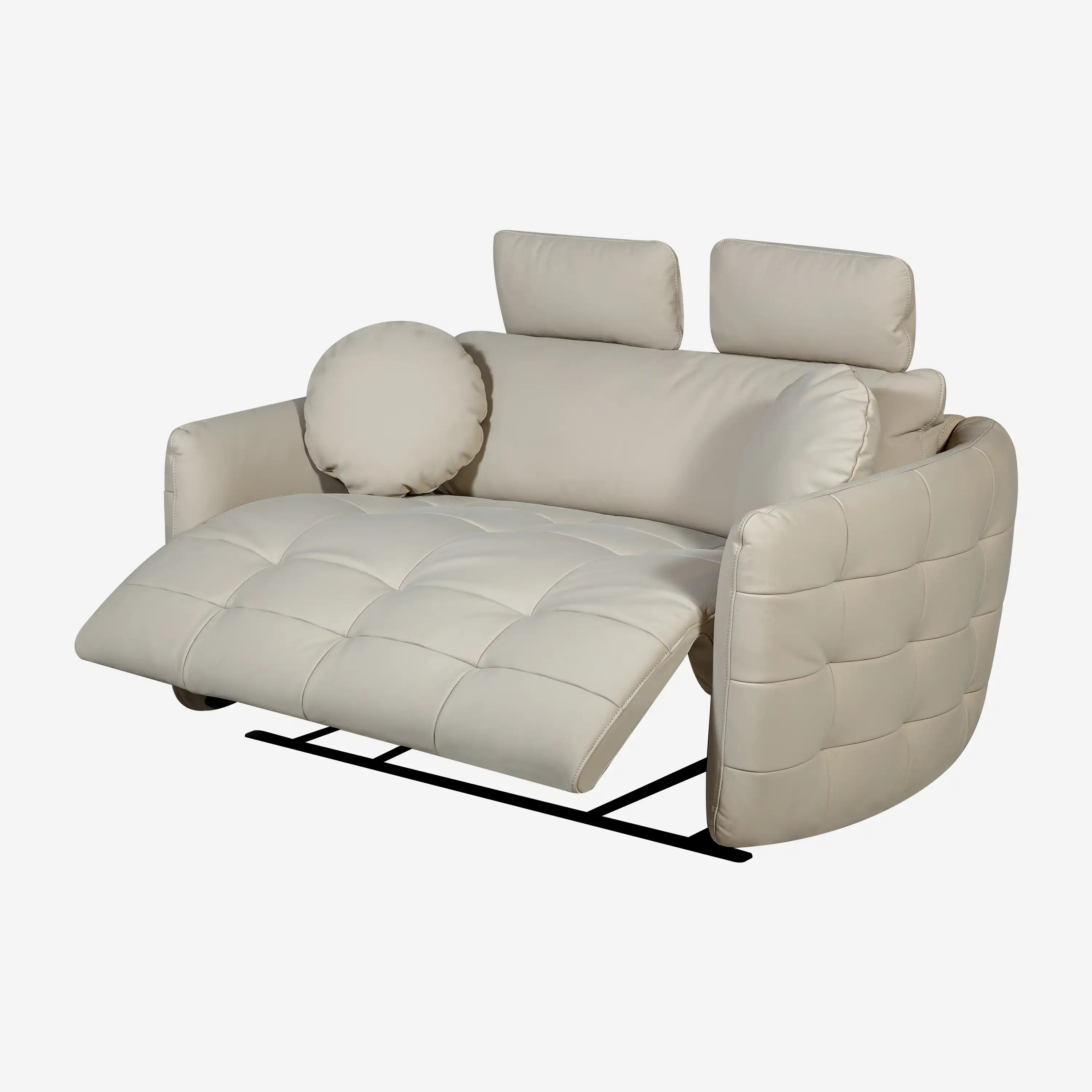 Graziosa 2 seater recliner Leather Sofa