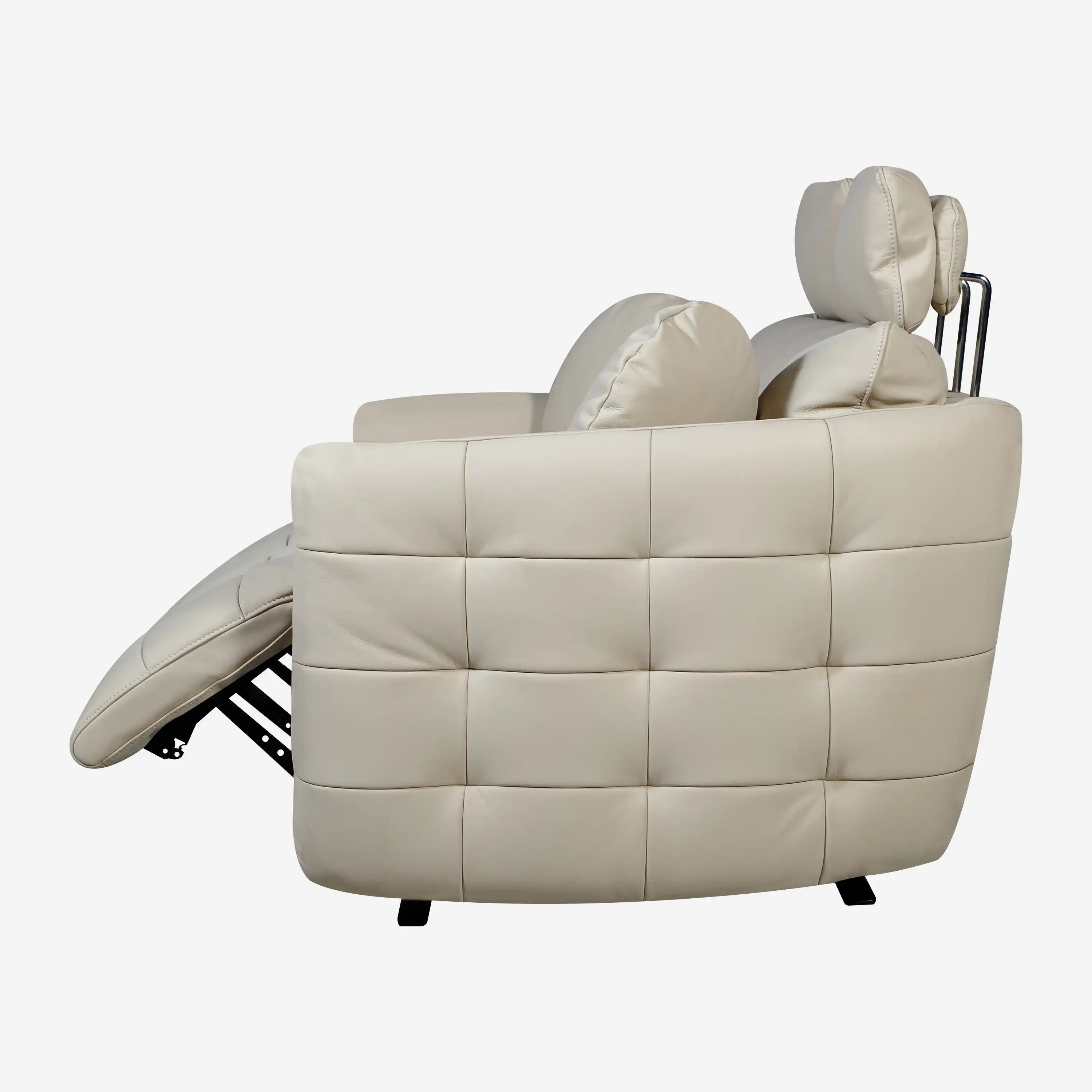 Graziosa 2 seater recliner Leather Sofa