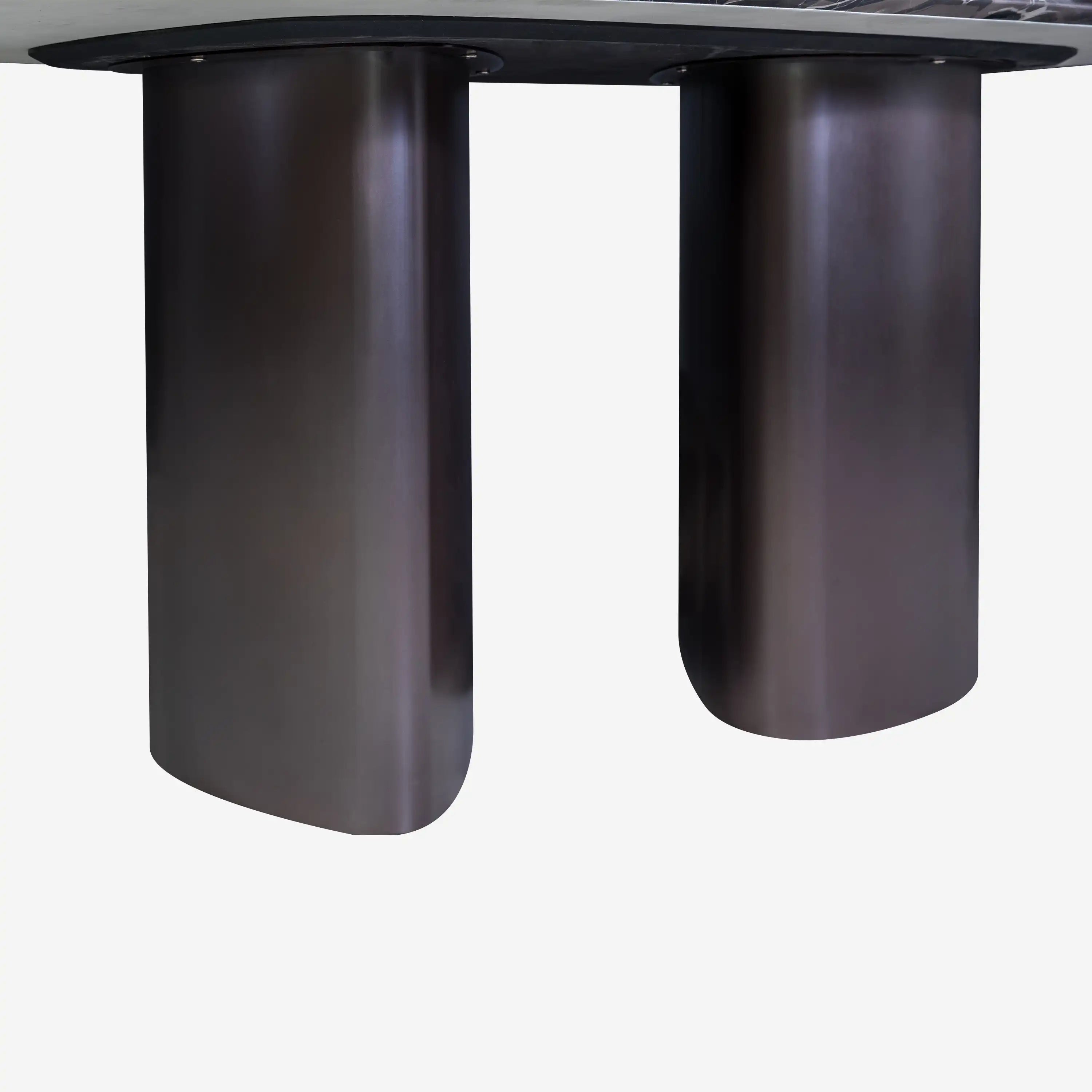 Crescent Marble Dining Table Large