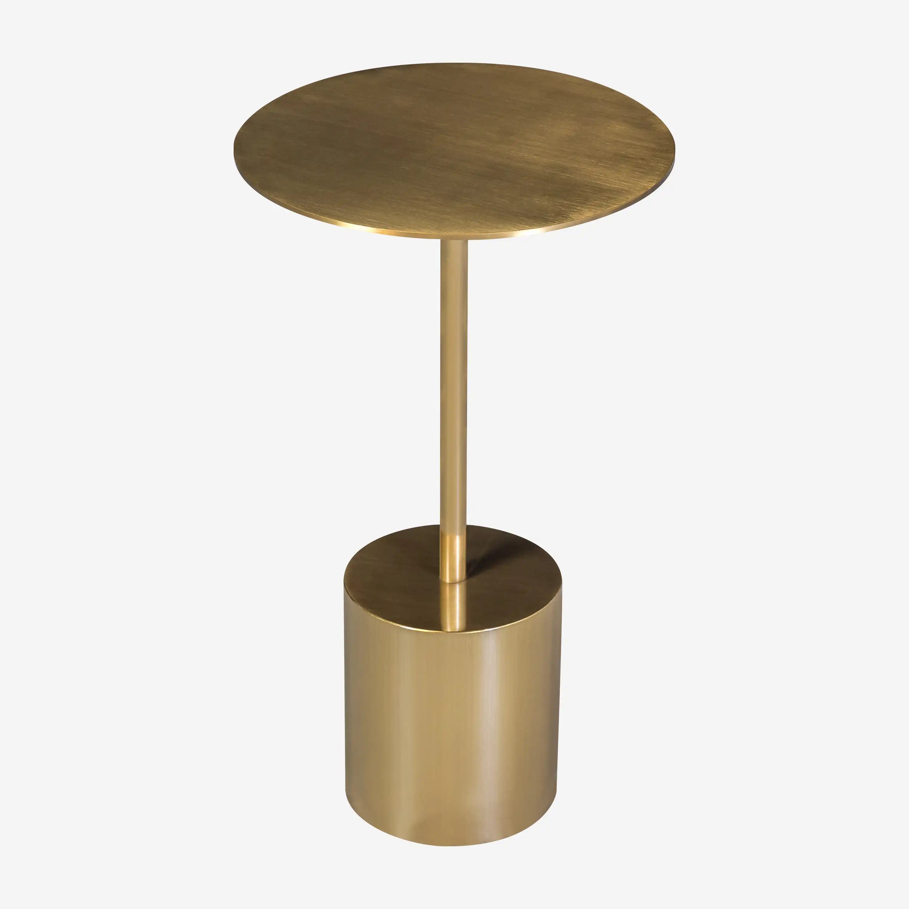 Dinu Side Table Brass