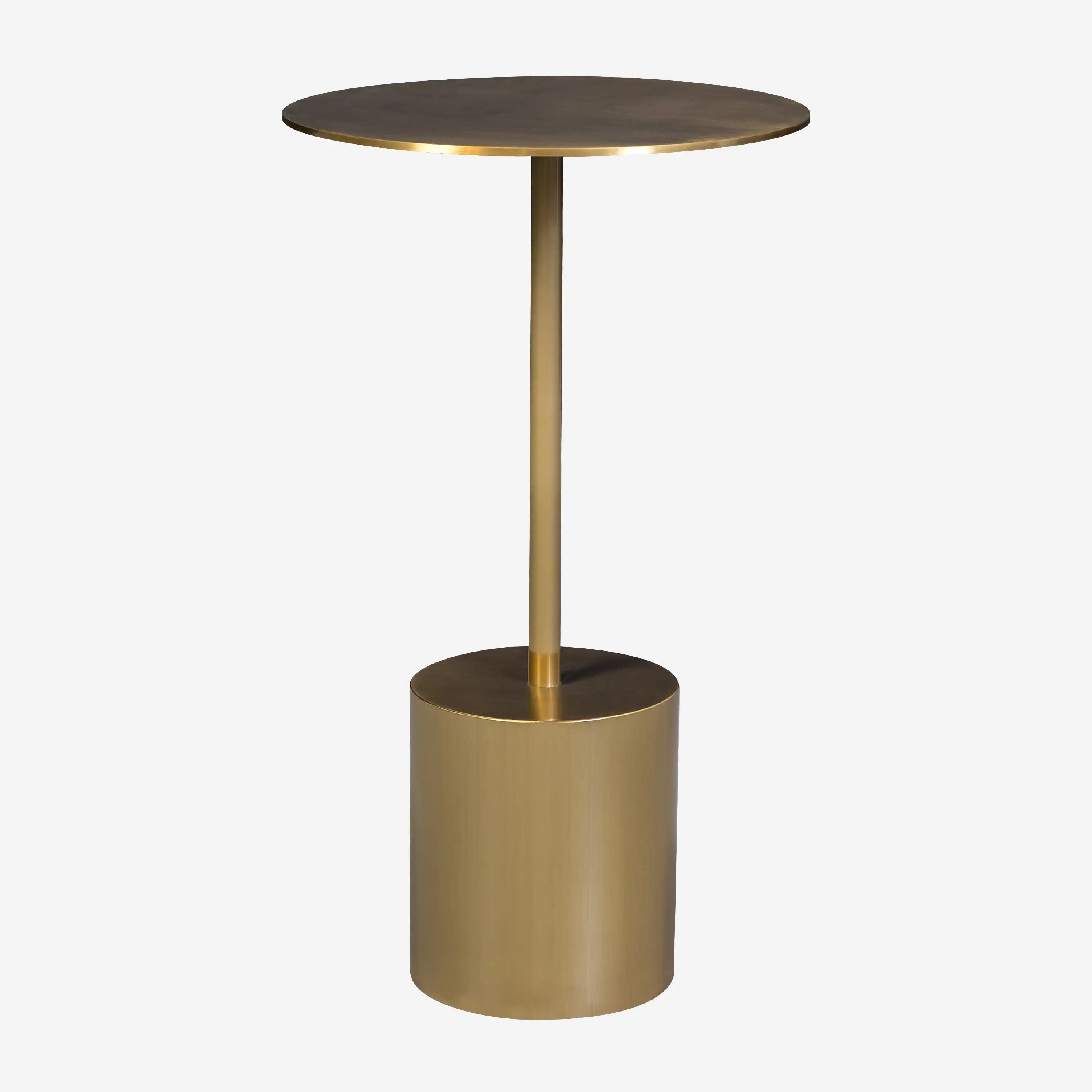 Dinu Side Table Brass