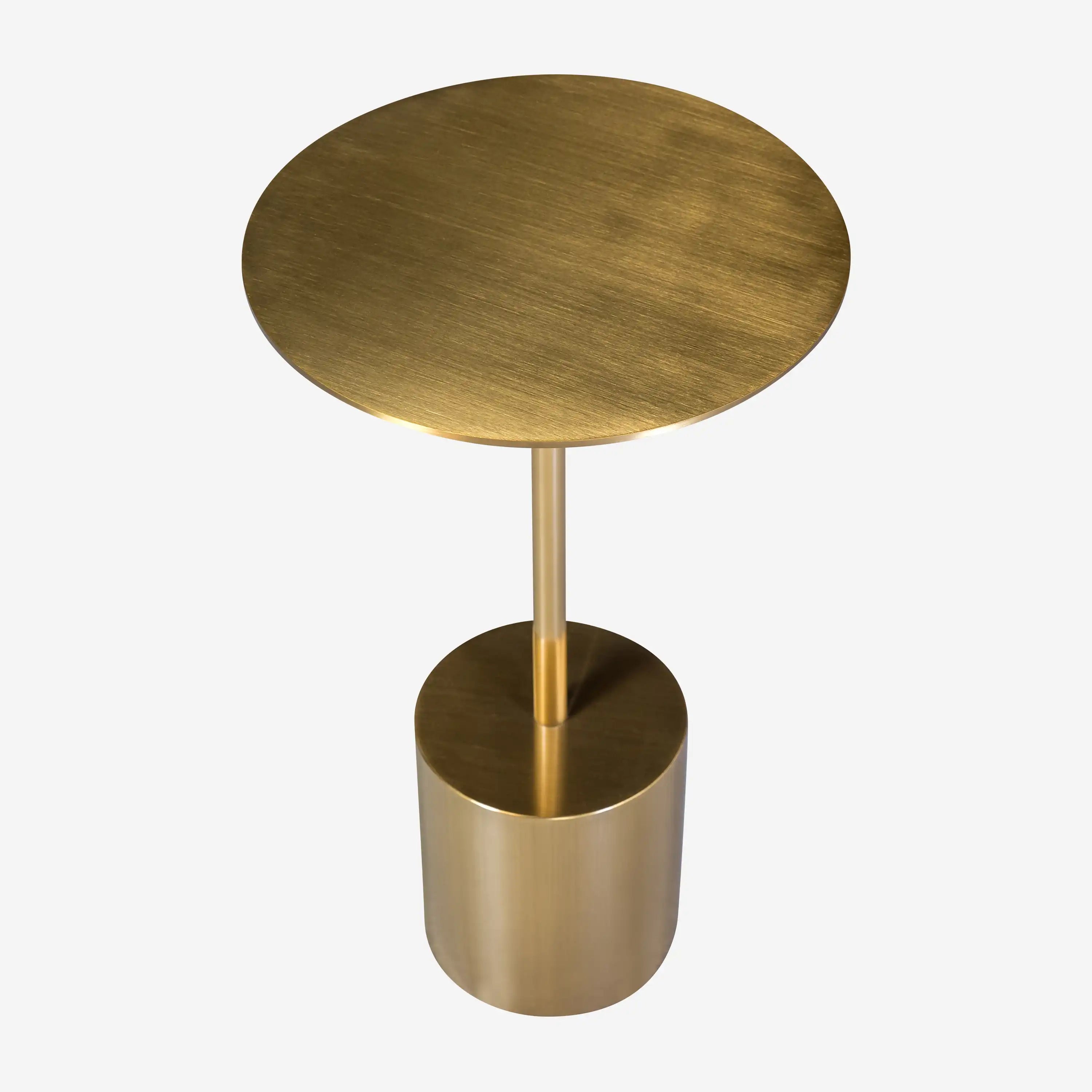 Dinu Side Table Brass