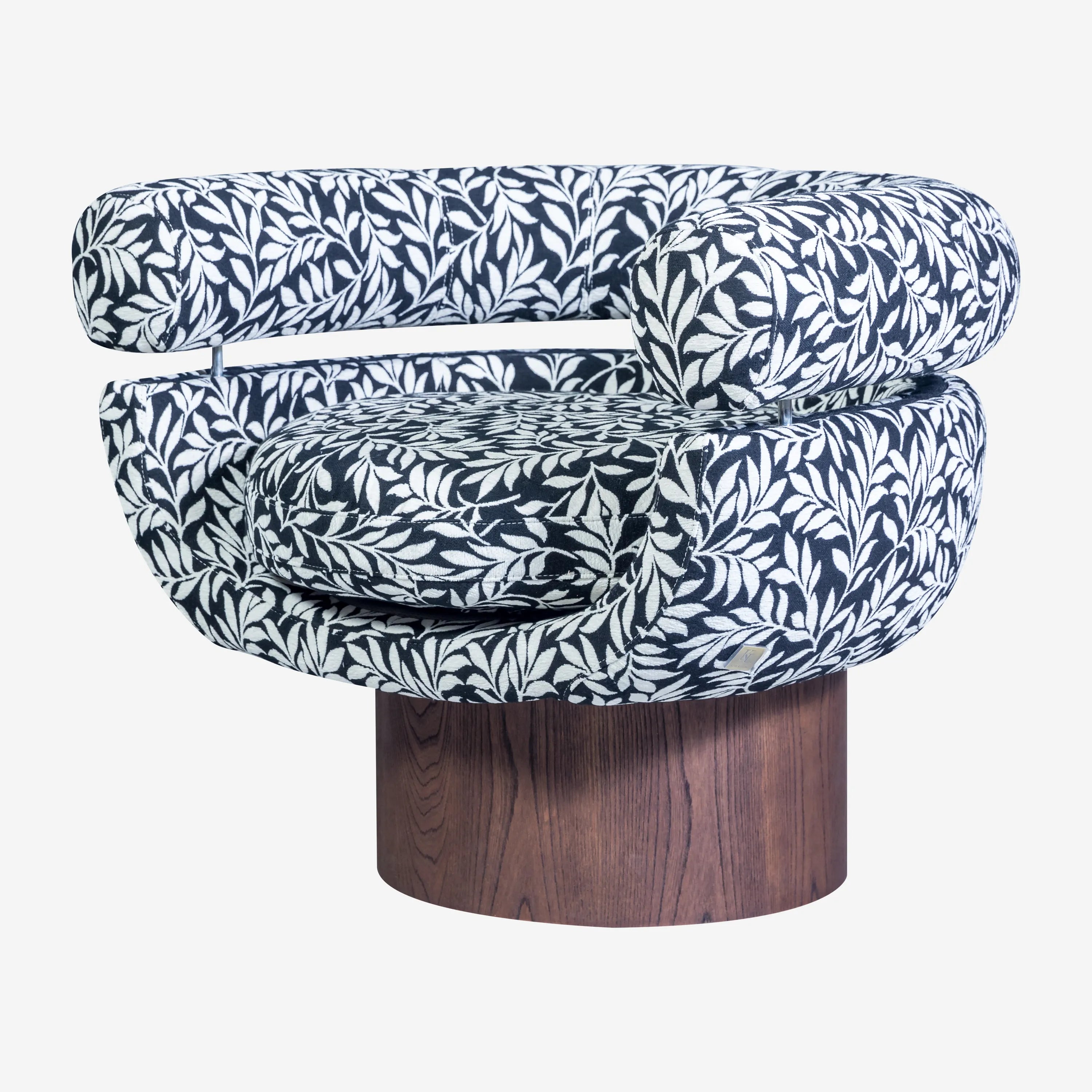 William Armchair Black