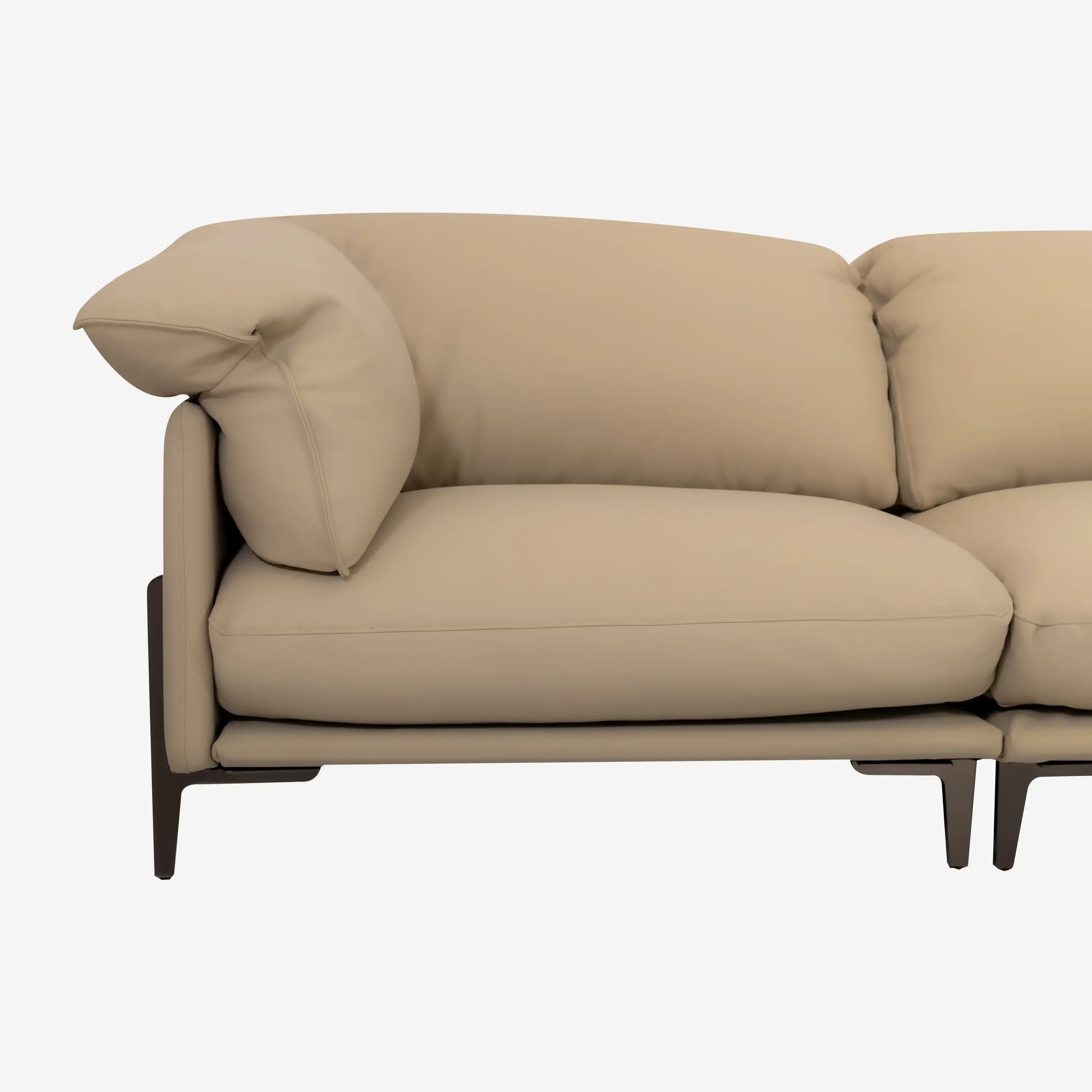 Rocco Leather Sofa 4 Seater