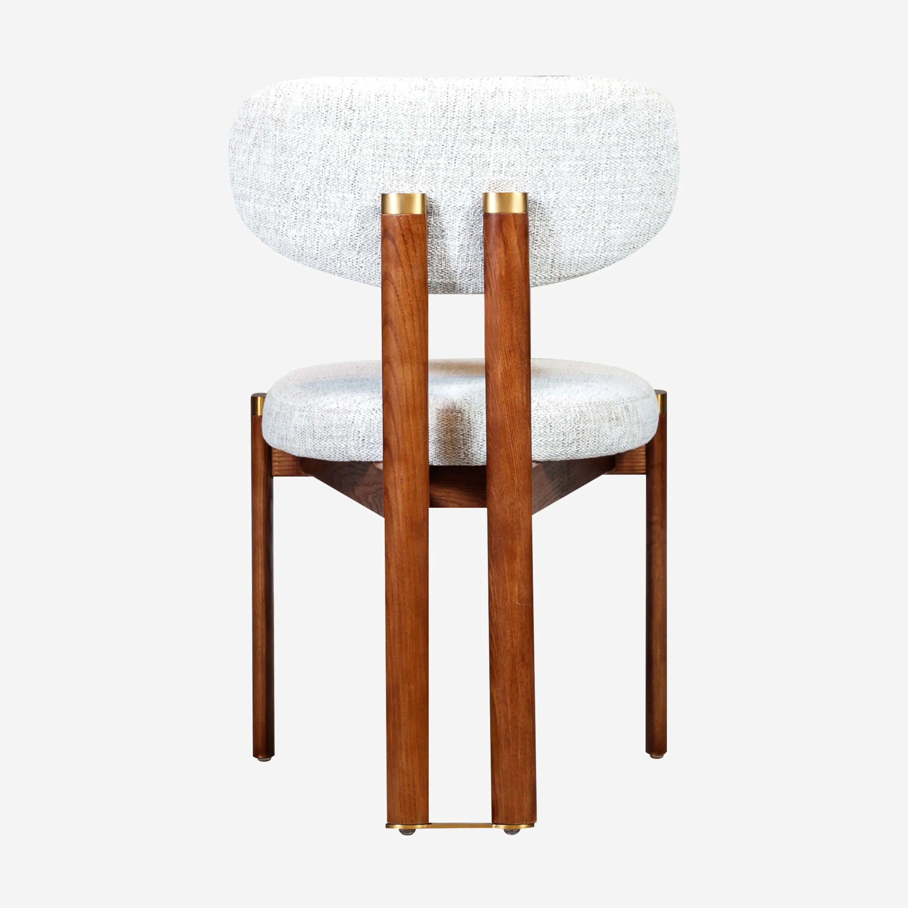 Portobello Murmur White Dining Chair
