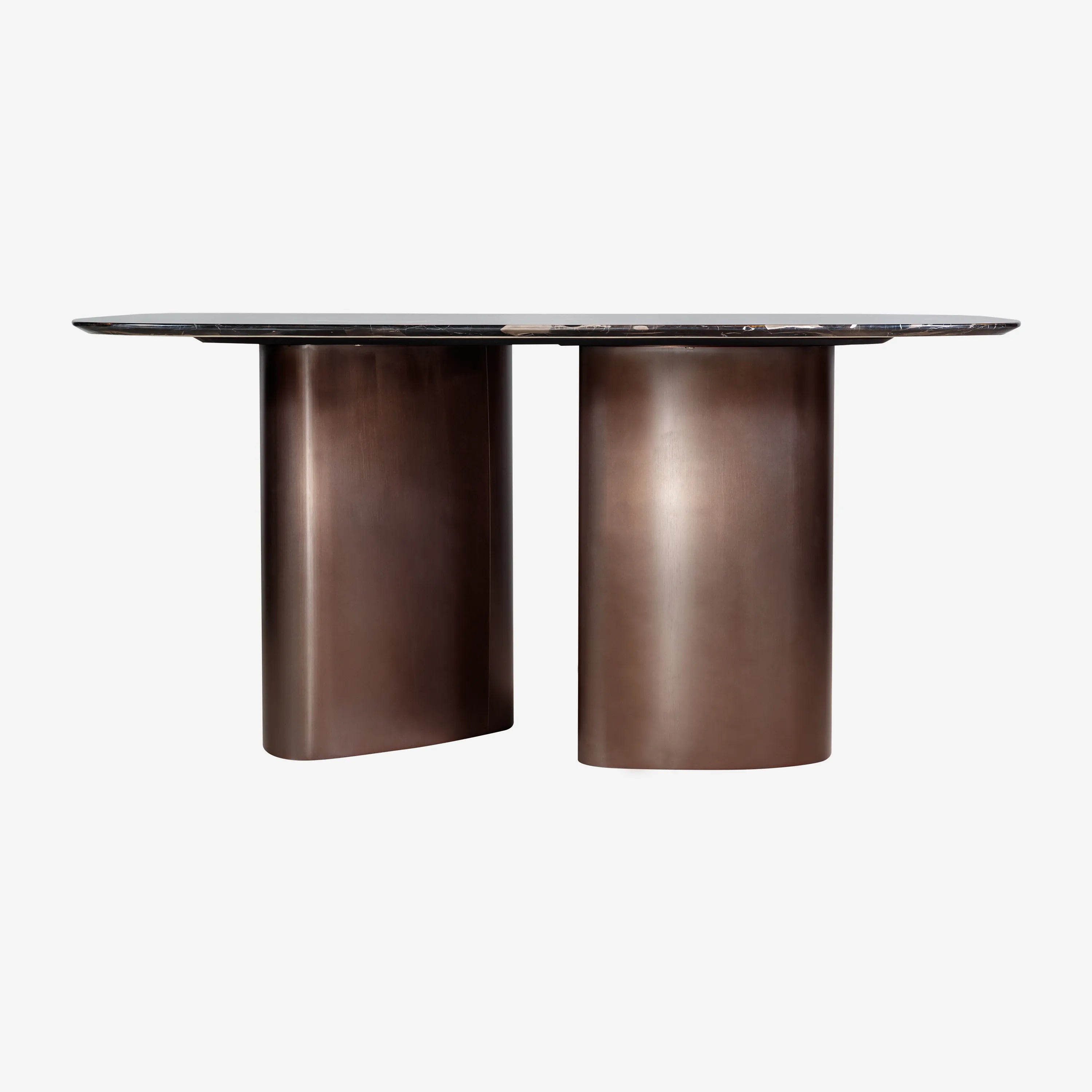 Crescent Marble Dining Table Small