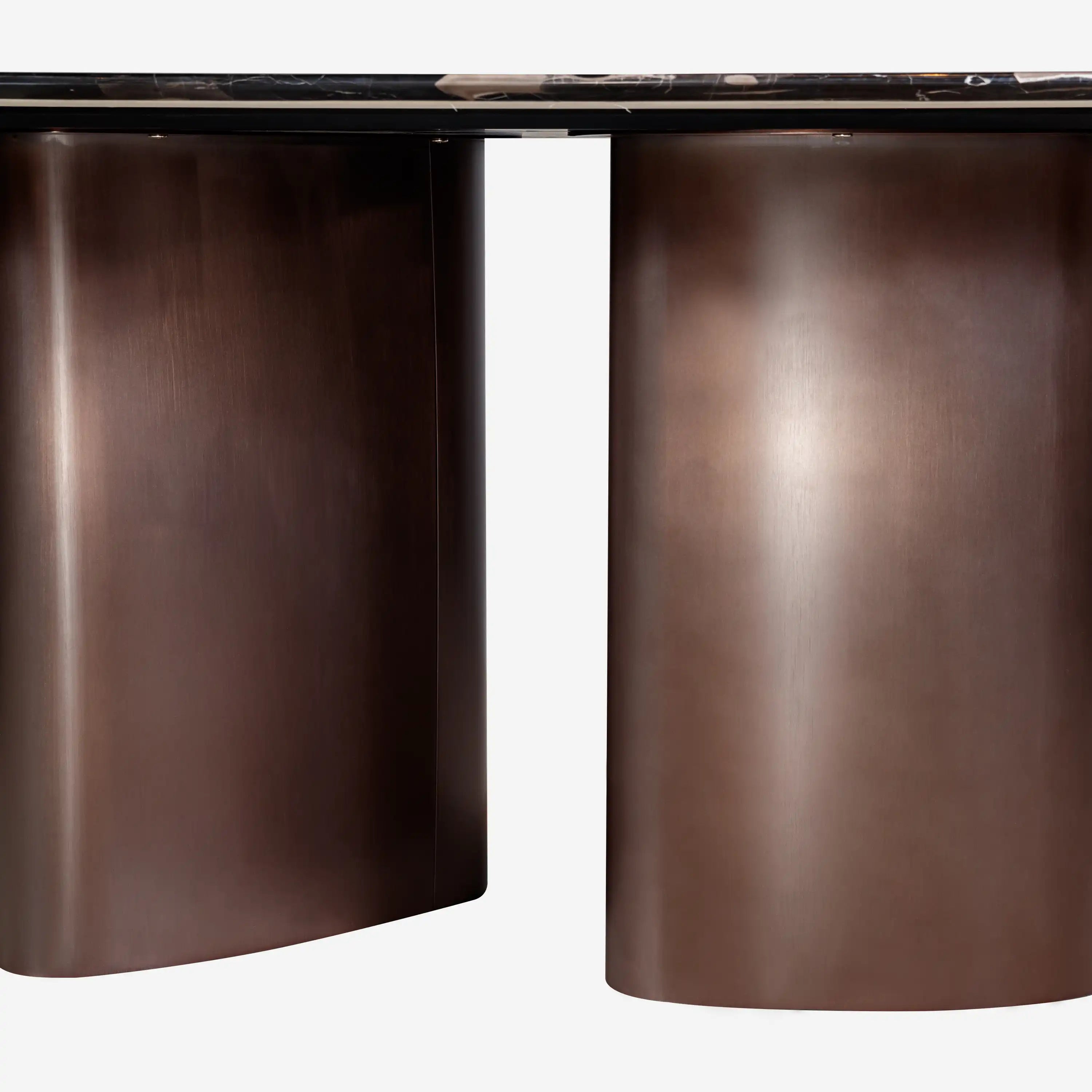 Crescent Marble Dining Table Small