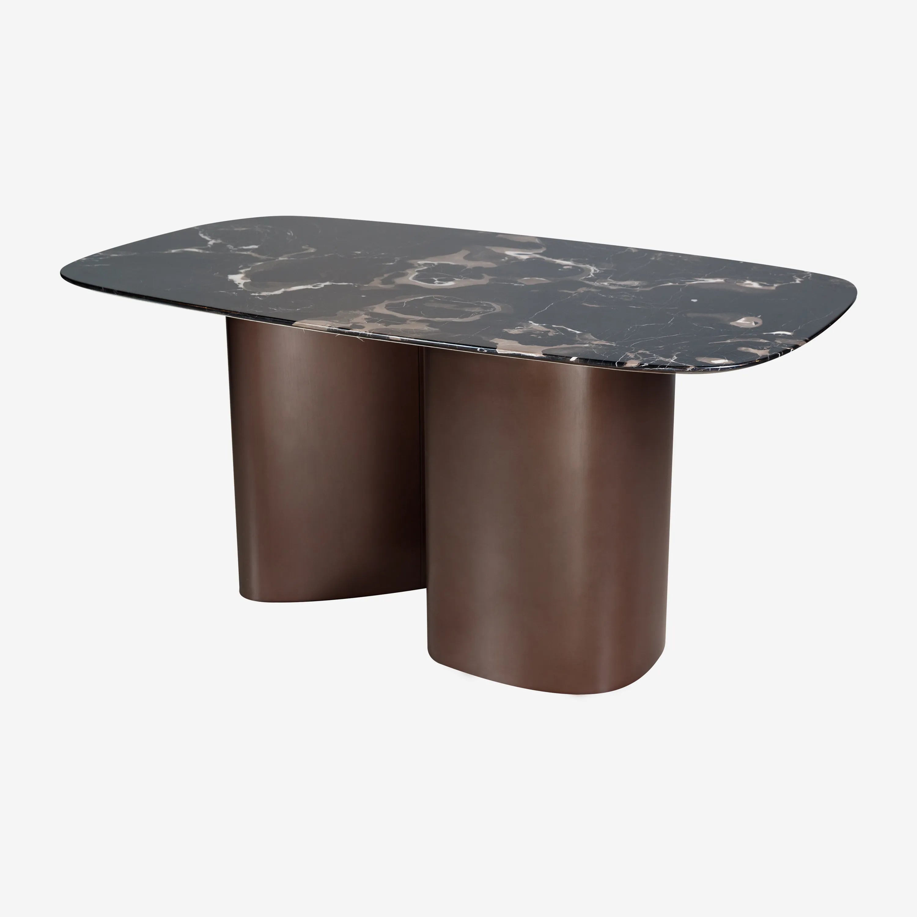 Crescent Marble Dining Table Small