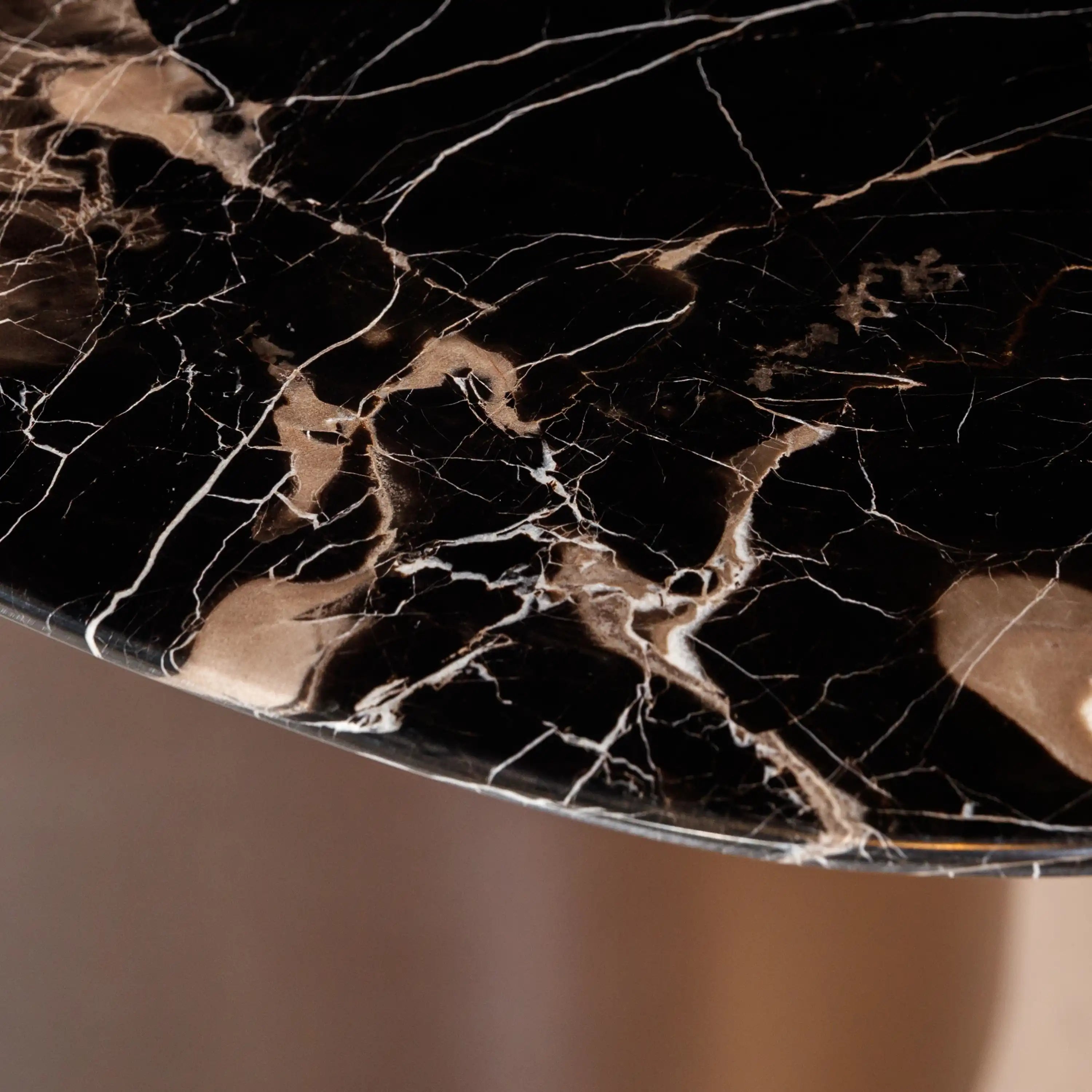 Crescent Marble Dining Table Small