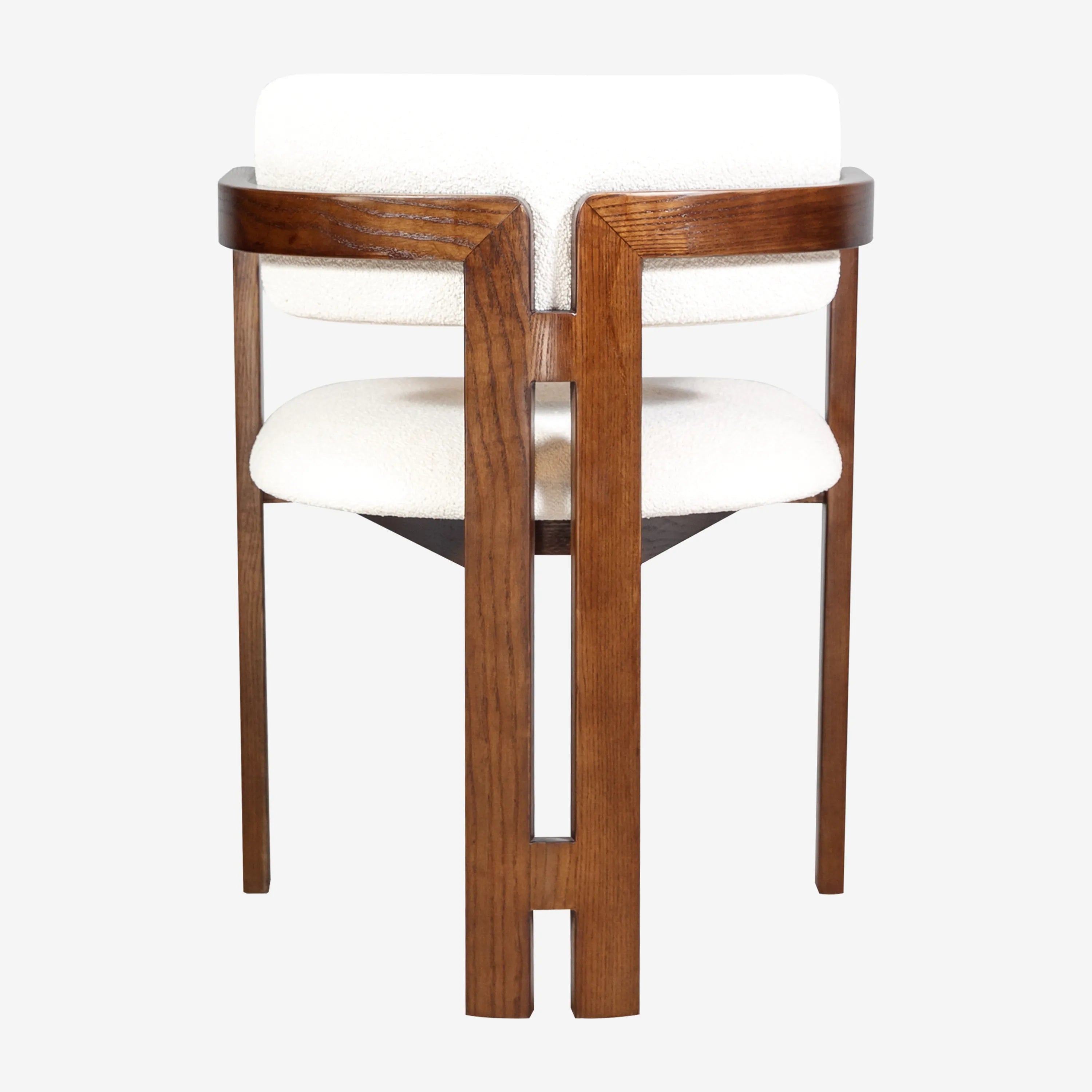 Desmond Chantilly White Fabric Dining Chair