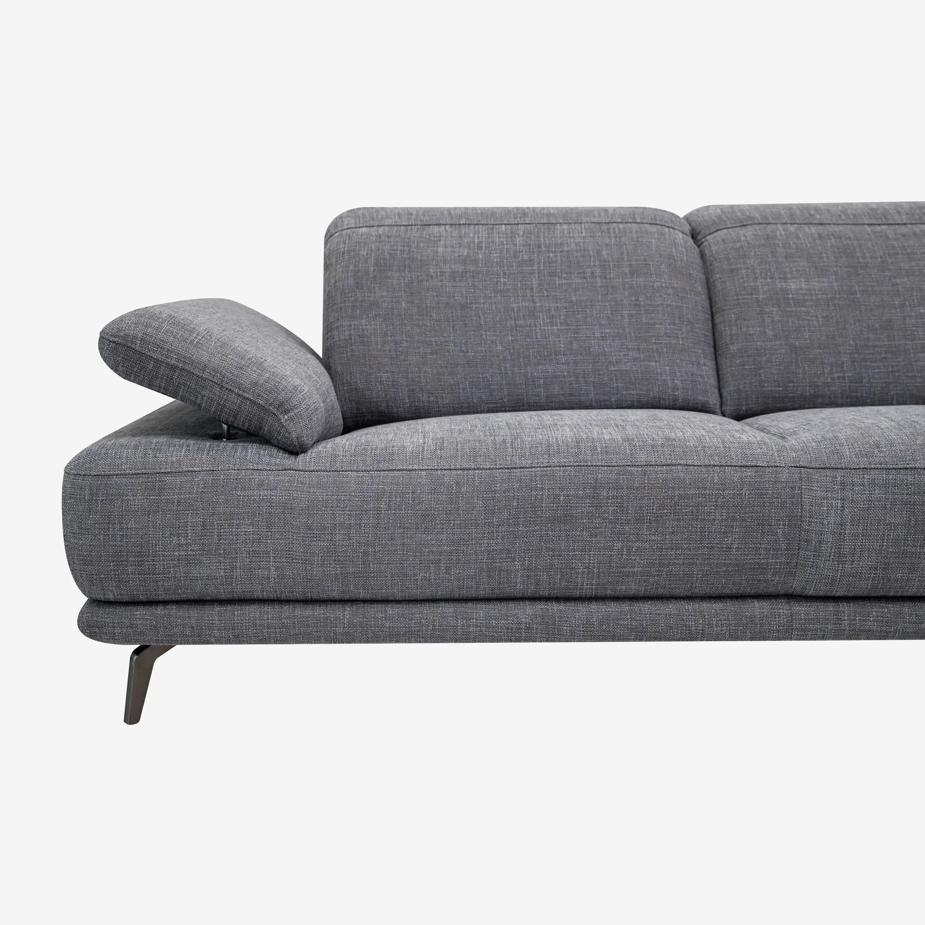 Braxton L Shape Fabric Sofa
