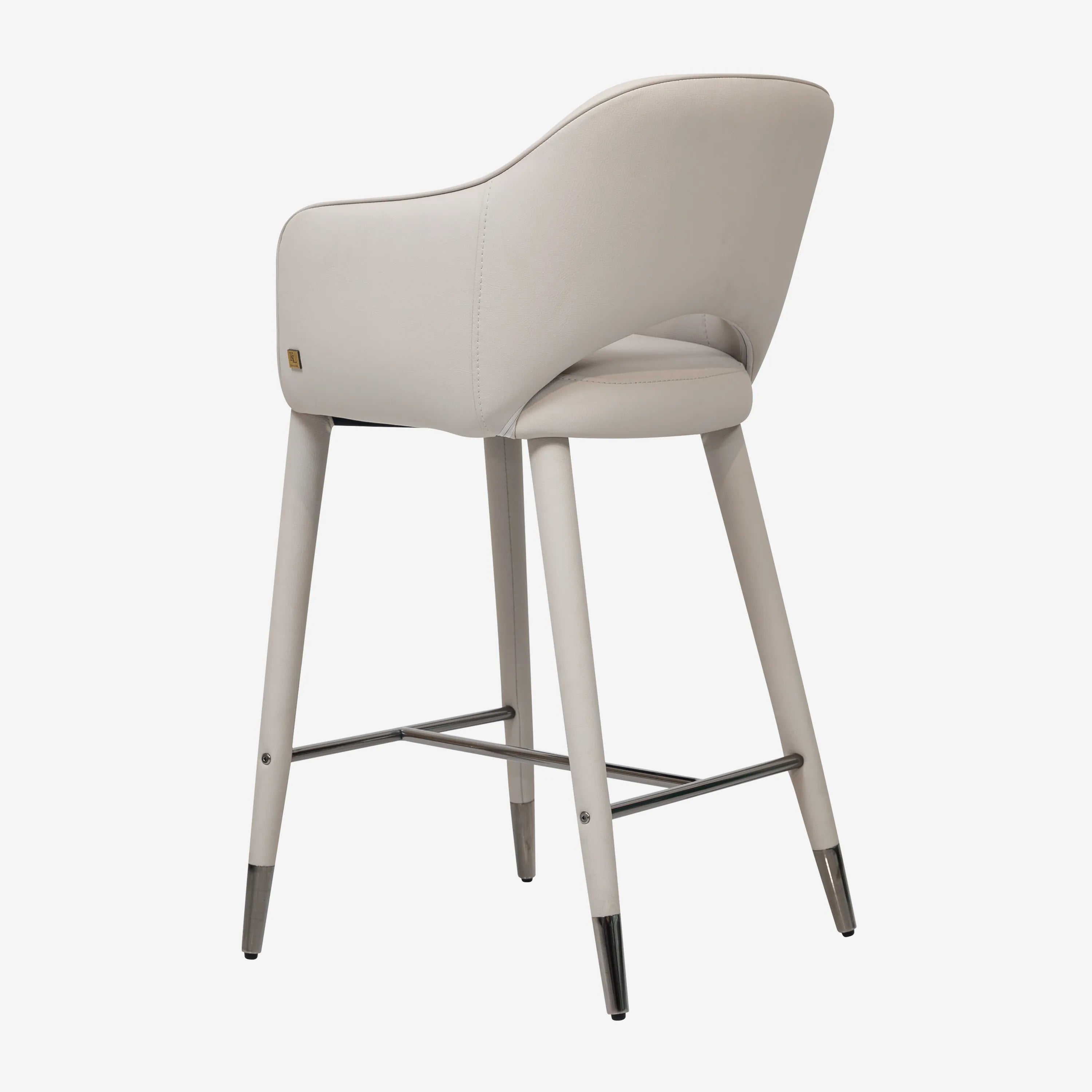 Adrianna Glacier Grey Counter Stool